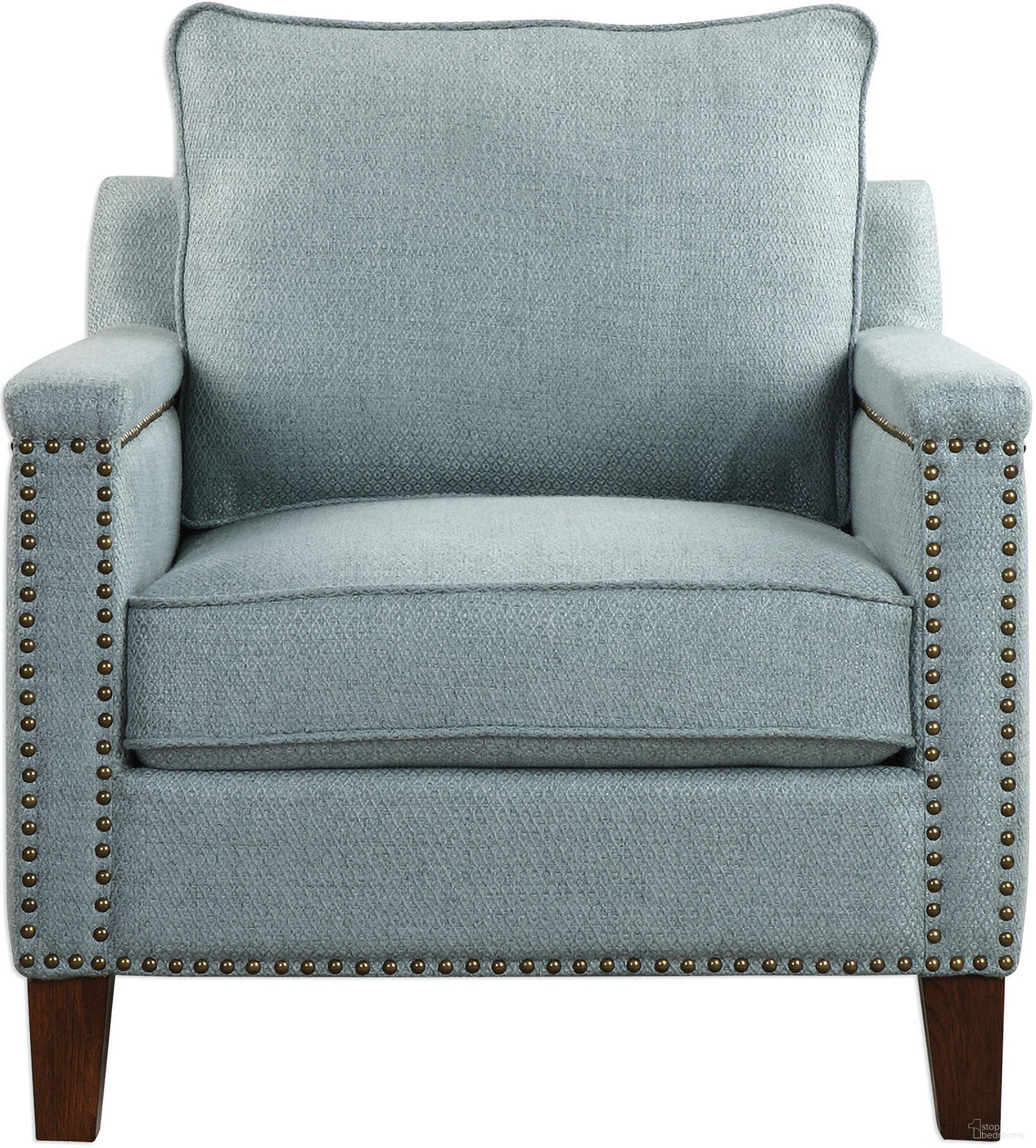 Uttermost Charlotta Sea Mist Accent Chair