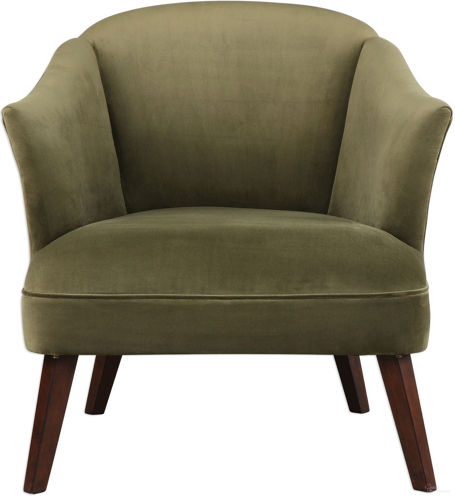 The appearance of Uttermost Conroy Olive Accent Chair designed by Uttermost in the modern / contemporary interior design. This olive piece of furniture was selected by 1StopBedrooms from Conroy Collection to add a touch of cosiness and style into your home. Sku: 23321. Material: Wood.