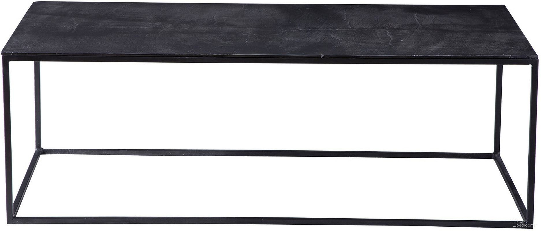 The appearance of Uttermost Coreene Industrial Coffee Table designed by Uttermost in the modern / contemporary interior design. This black piece of furniture  was selected by 1StopBedrooms from Coreene Collection to add a touch of cosiness and style into your home. Sku: 25048. Material: Iron.