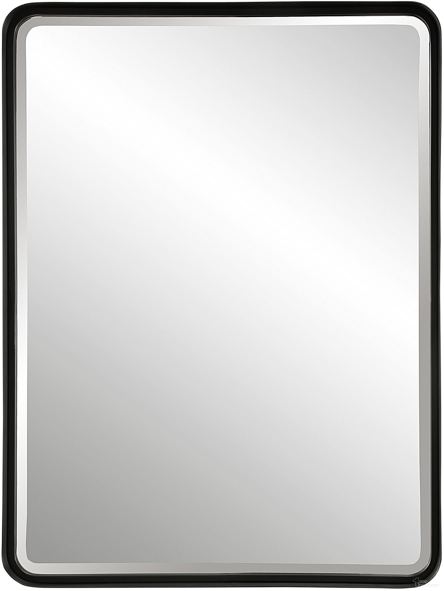 The appearance of Uttermost Crofton Black Large Mirror designed by Uttermost in the modern / contemporary interior design. This black piece of furniture  was selected by 1StopBedrooms from Crofton Collection to add a touch of cosiness and style into your home. Sku: 09738. Material: MDF.