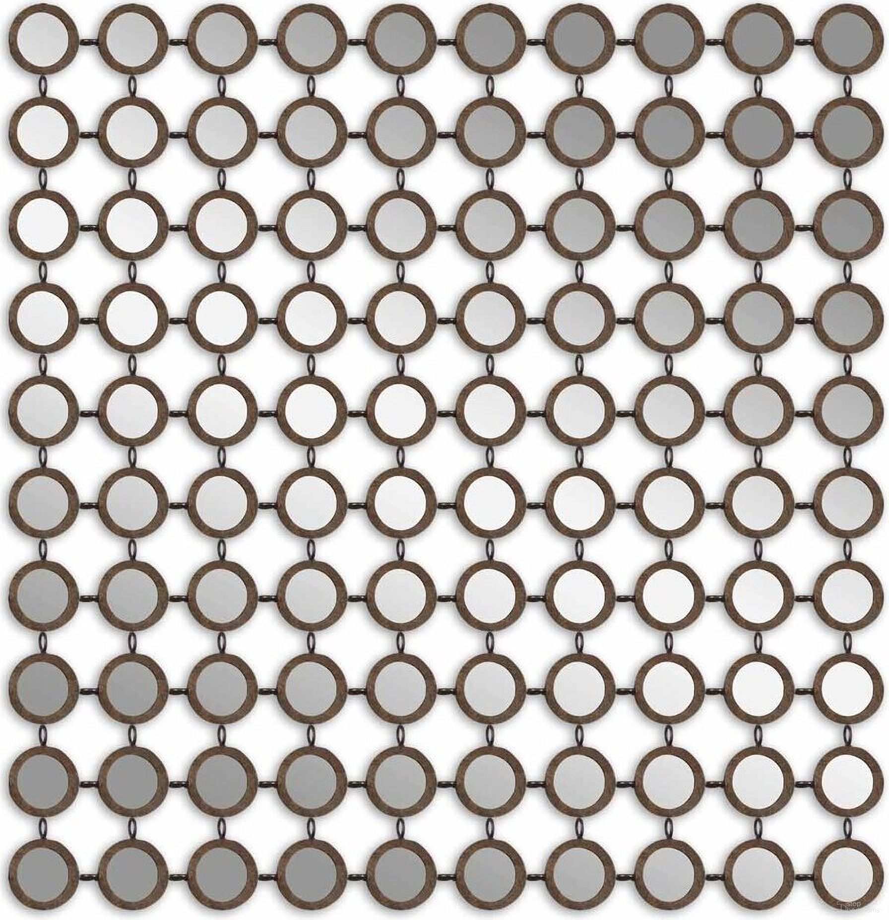 The appearance of Uttermost Dinuba Antique Silver Champagne Mirror designed by Uttermost in the modern / contemporary interior design. This silver piece of furniture was selected by 1StopBedrooms from Dinuba Collection to add a touch of cosiness and style into your home. Sku: 12793. Material: Metal.