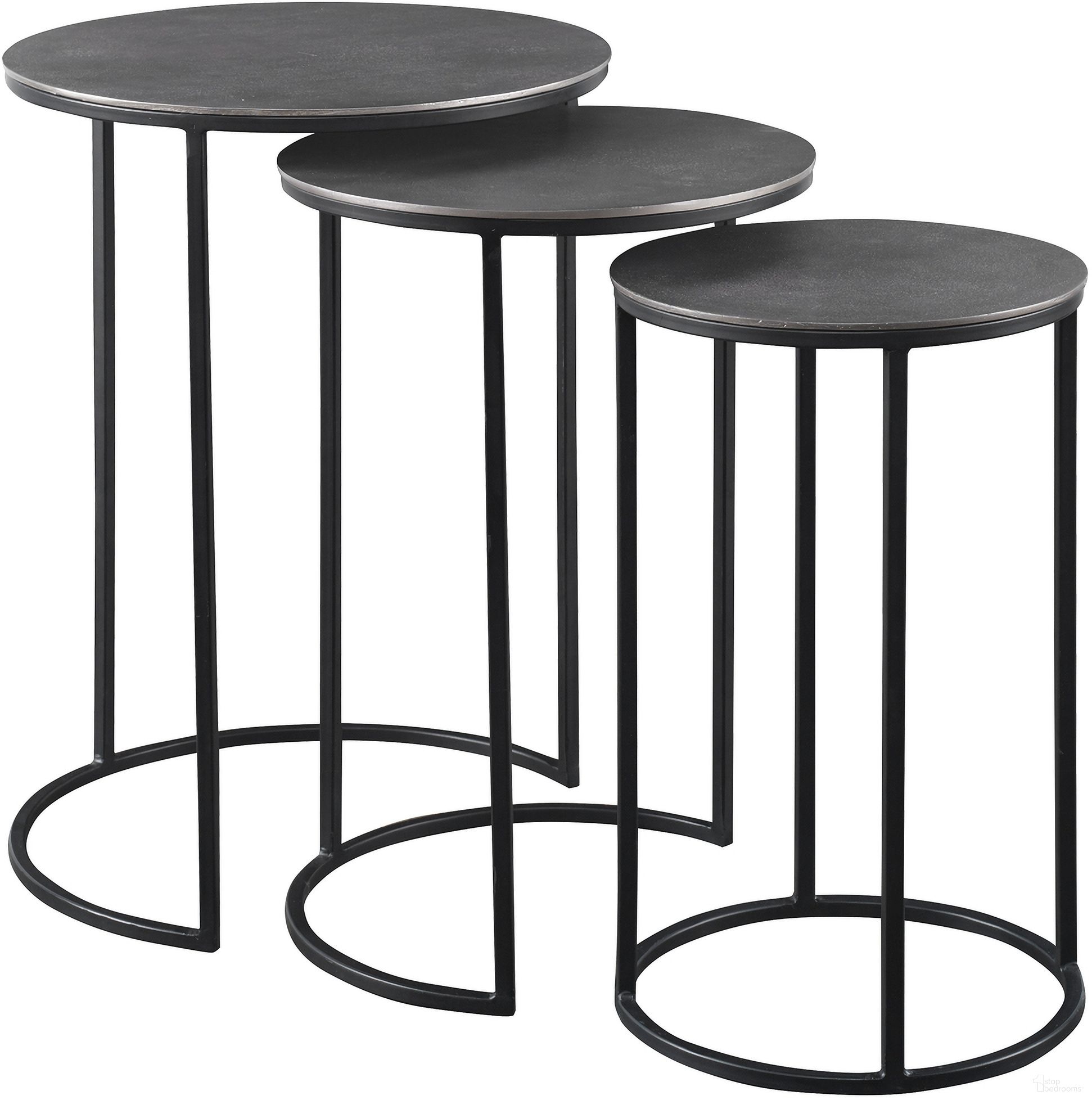 Uttermost Erik Metal Nesting Tables Set Of 3