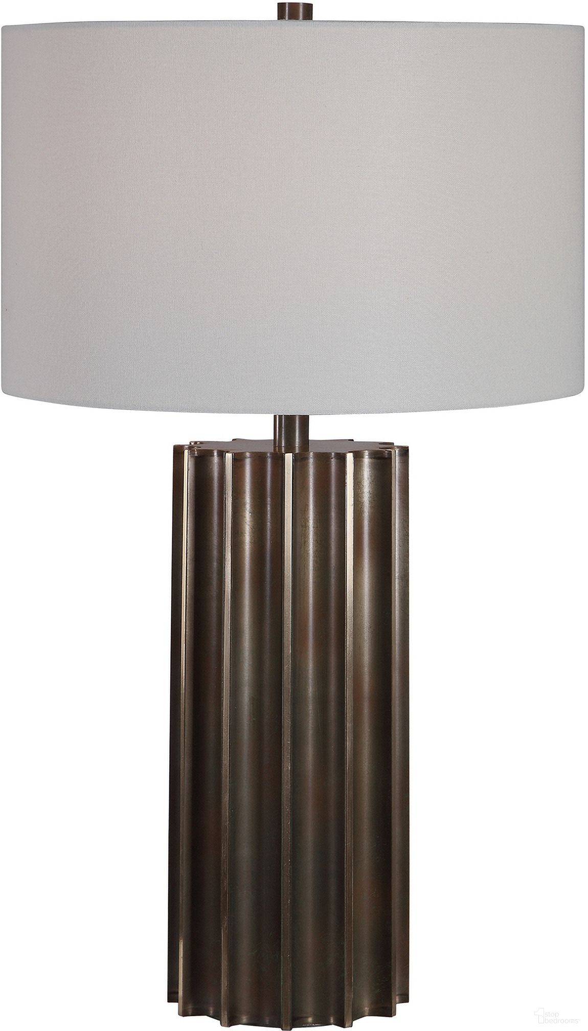 Uttermost Khalio Gun Metal Table Lamp