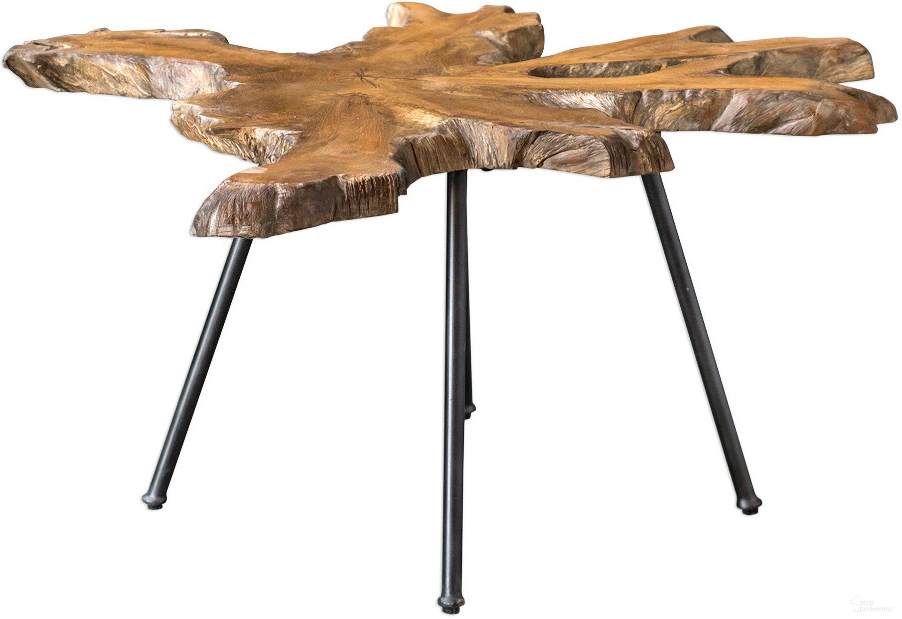 The appearance of Uttermost Kravitz Accent Table designed by Uttermost in the modern / contemporary interior design. This black piece of furniture  was selected by 1StopBedrooms from Kravitz Collection to add a touch of cosiness and style into your home. Sku: 25436. Material: Iron.