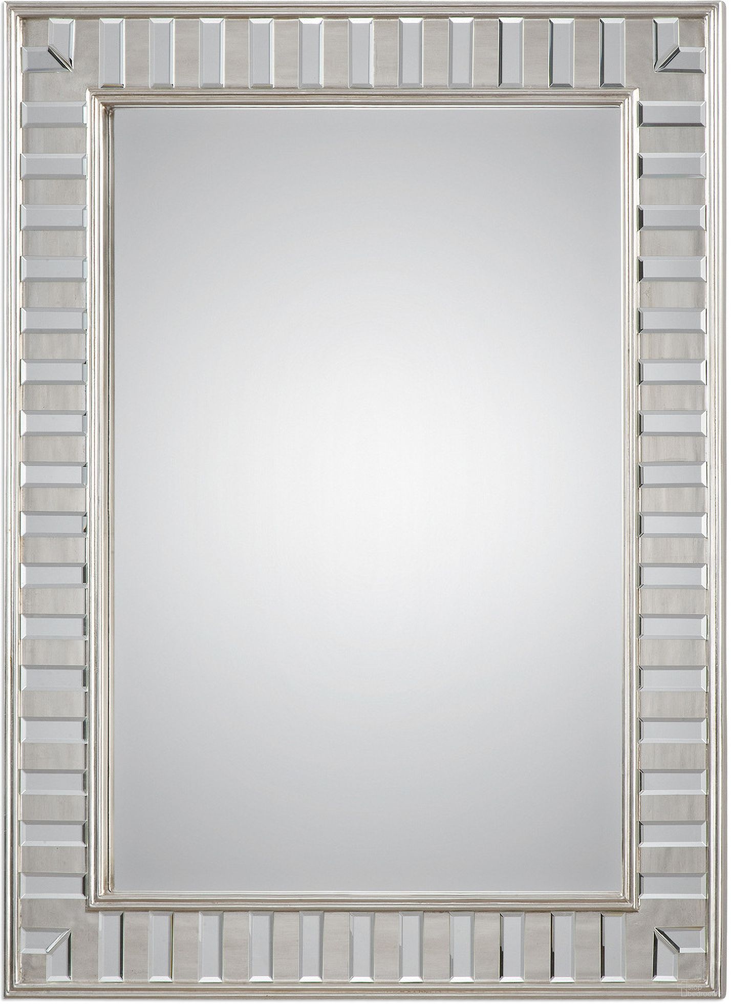 The appearance of Uttermost Lanester Silver Leaf Mirror designed by Uttermost in the modern / contemporary interior design. This silver piece of furniture was selected by 1StopBedrooms from Lanester Collection to add a touch of cosiness and style into your home. Sku: 09046. Material: MDF.