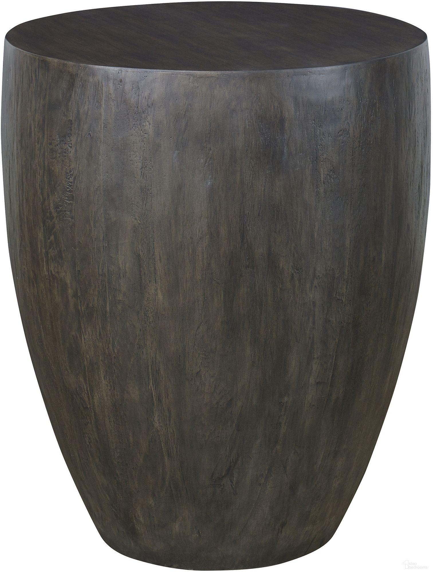The appearance of Uttermost Lark Minimalist Wooden End Table designed by Uttermost in the transitional interior design. This brown piece of furniture  was selected by 1StopBedrooms from Lark Collection to add a touch of cosiness and style into your home. Sku: 25189. Material: Glass.
