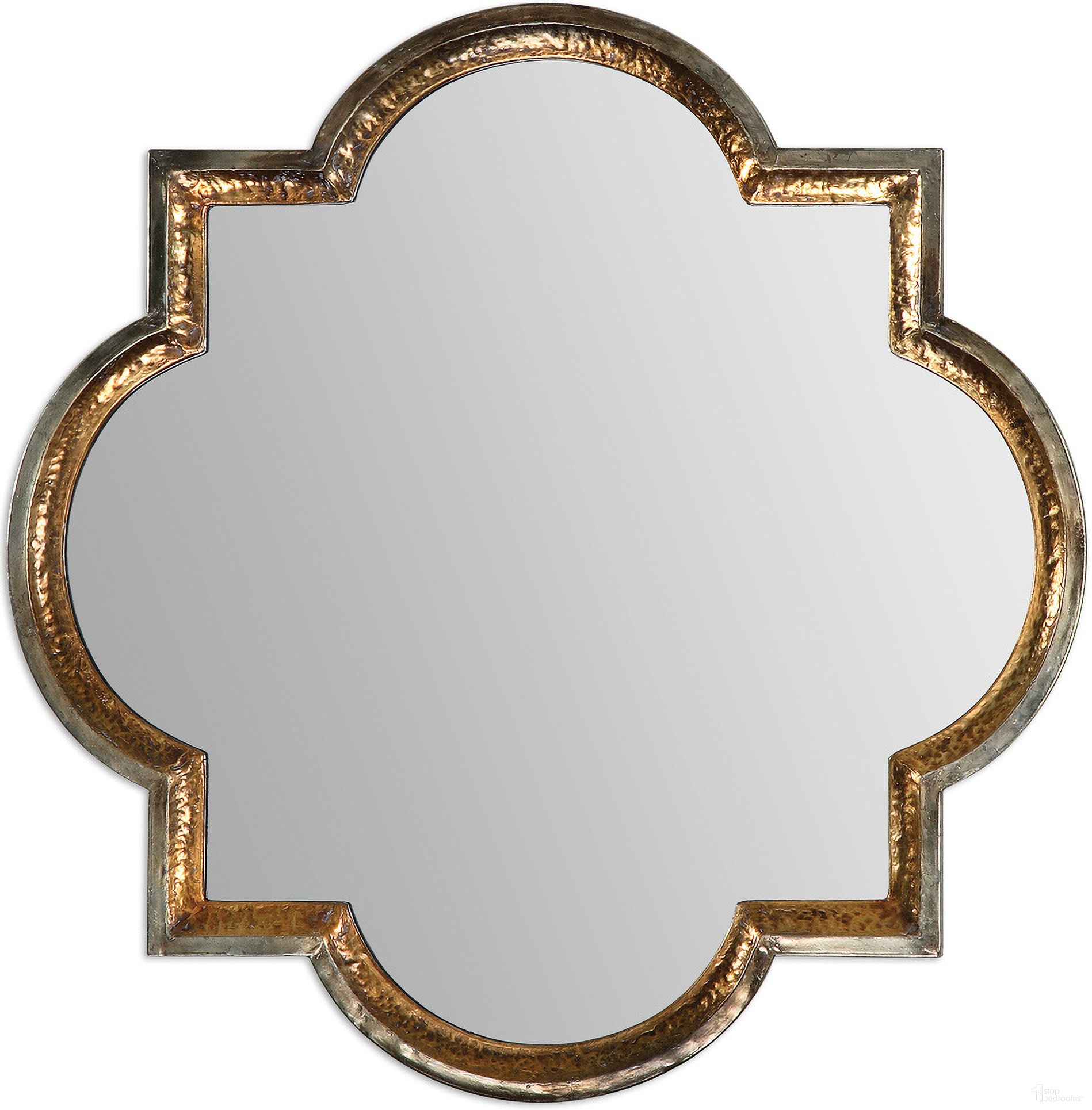 The appearance of Uttermost Lourosa Gold Mirror designed by Uttermost in the modern / contemporary interior design. This gold piece of furniture was selected by 1StopBedrooms from Lourosa Collection to add a touch of cosiness and style into your home. Sku: 12862. Material: Metal.