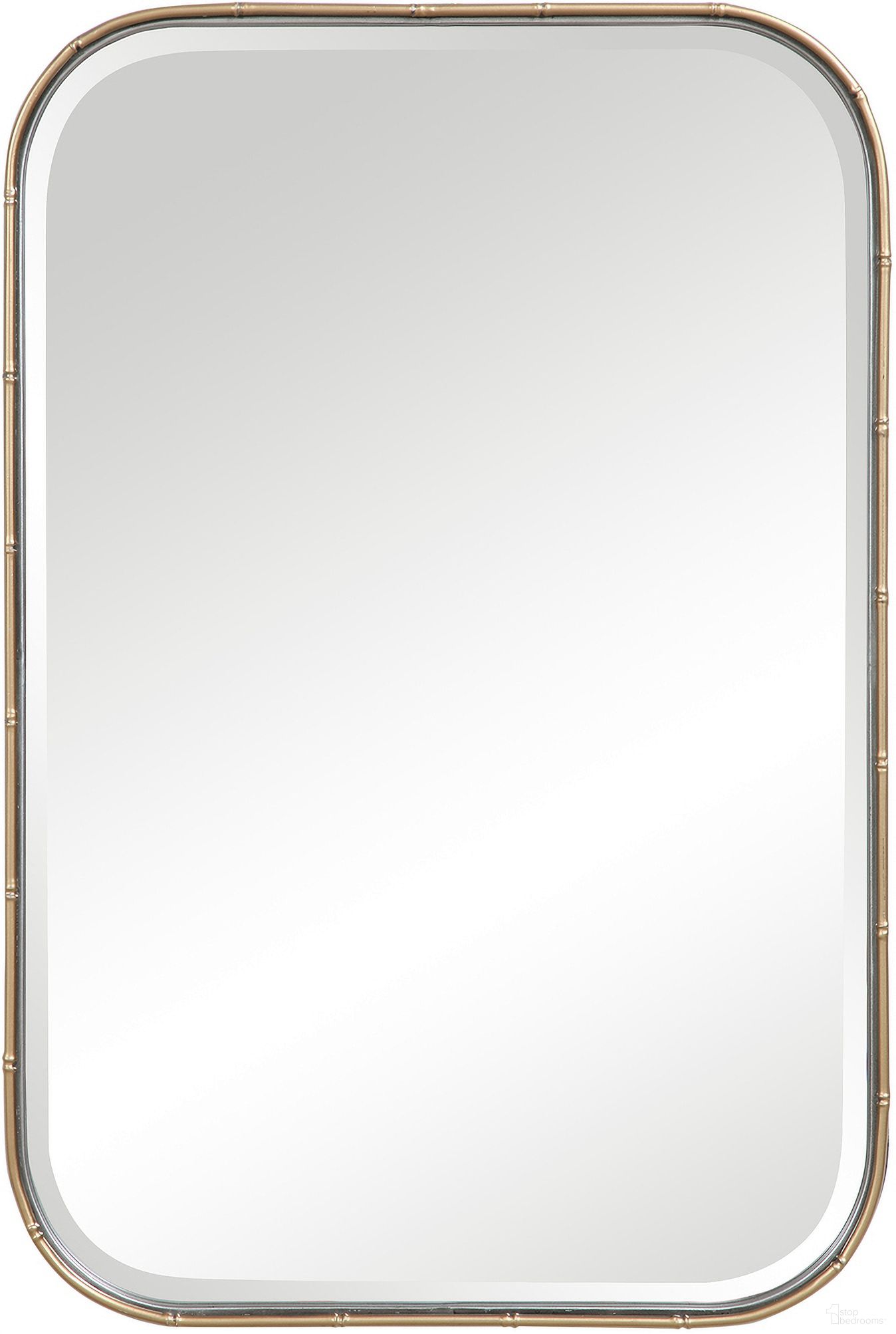 The appearance of Uttermost Malay Vanity Mirror designed by Uttermost in the traditional interior design. This gold piece of furniture was selected by 1StopBedrooms from Malay Collection to add a touch of cosiness and style into your home. Sku: 09599. Material: MDF.