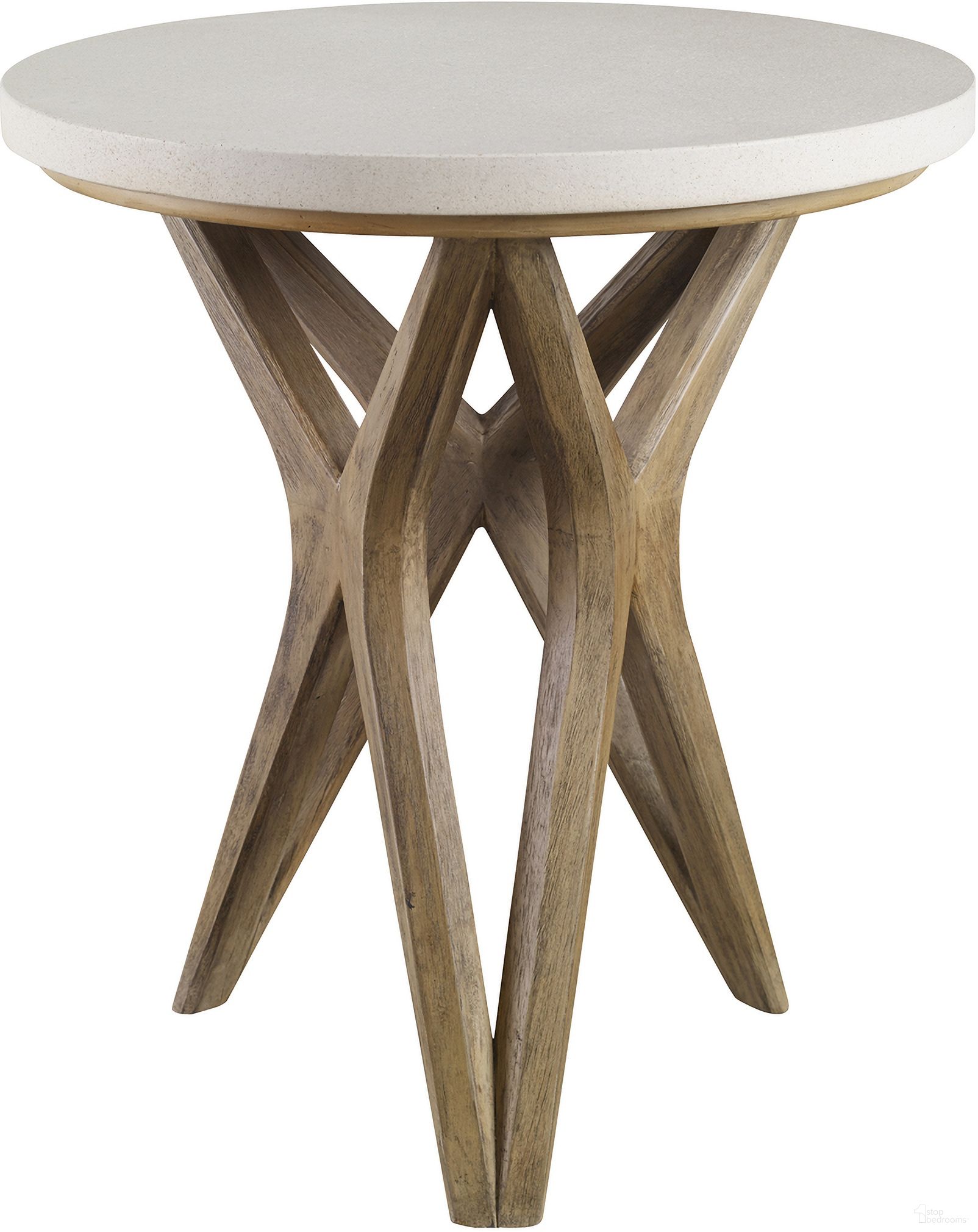 Uttermost Marnie Limestone Side Table