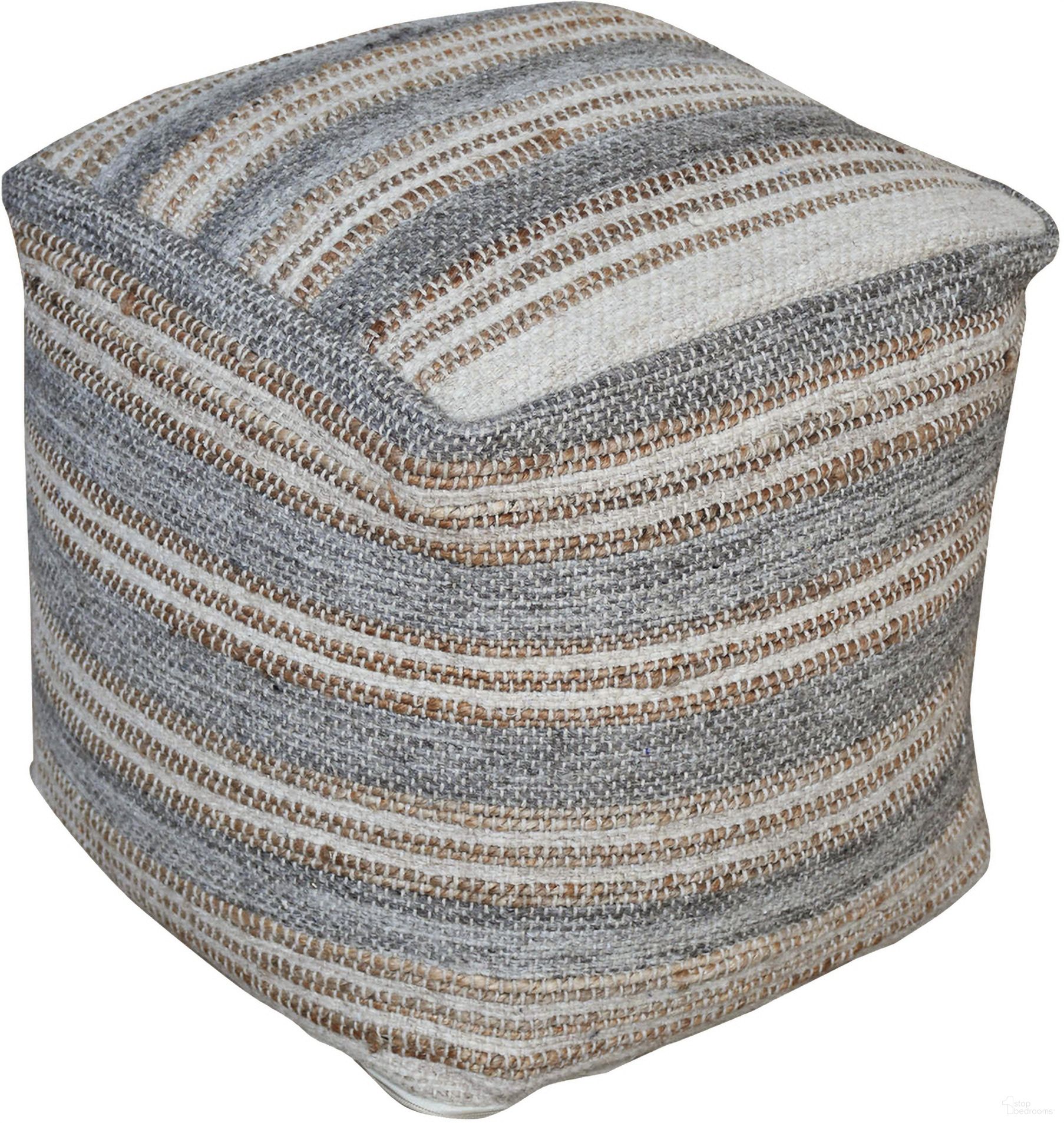 The appearance of Uttermost Mesick Handwoven Gray Pouf designed by Uttermost in the modern / contemporary interior design. This gray piece of furniture was selected by 1StopBedrooms from Mesick Collection to add a touch of cosiness and style into your home. Sku: 23967. Material: Woven.