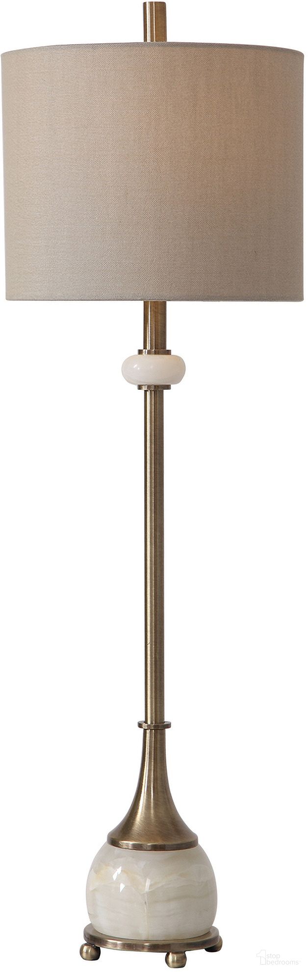 Uttermost Natania Plated Brass Buffet Lamp