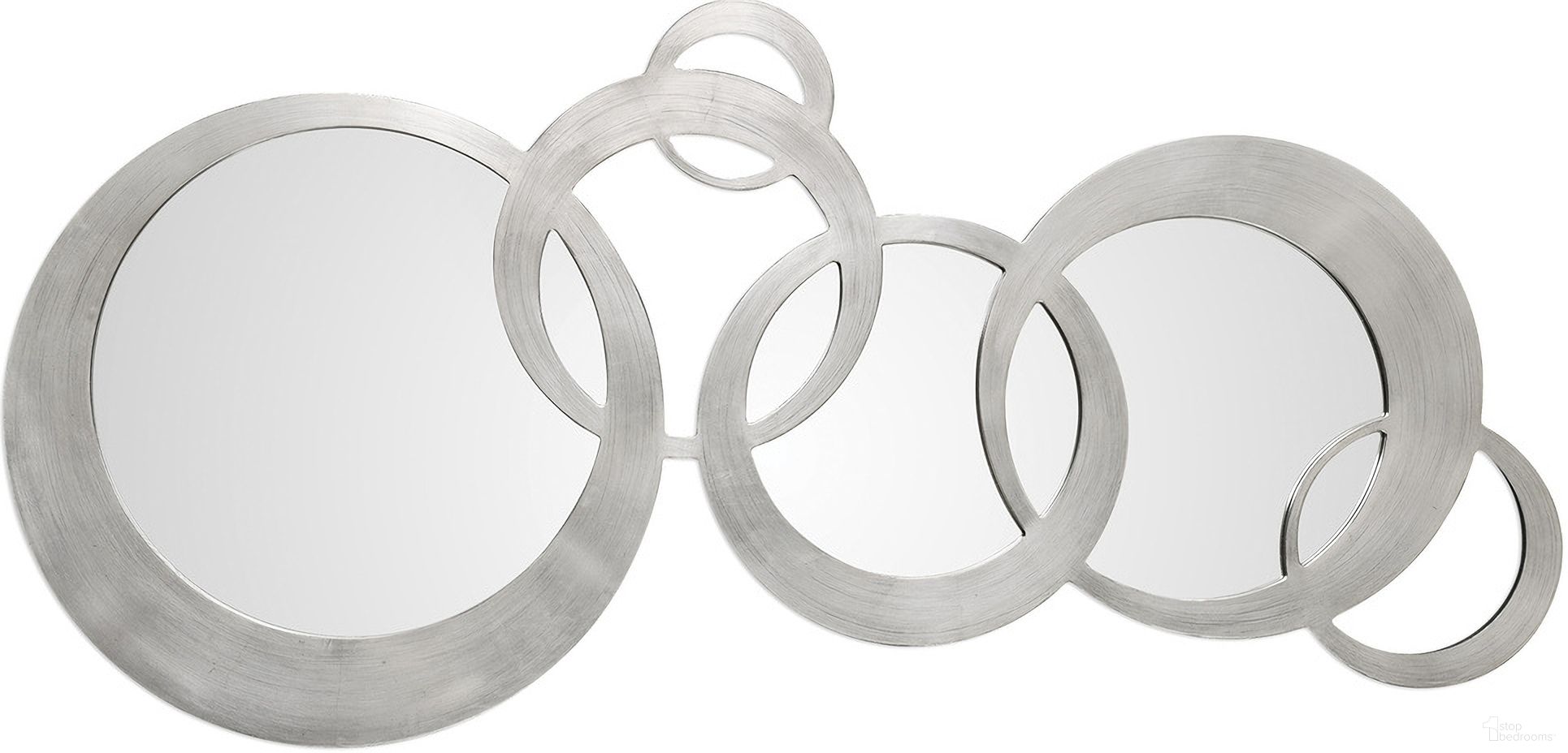 The appearance of Uttermost Odiana Silver Rings Modern Mirror designed by Uttermost in the modern / contemporary interior design. This silver piece of furniture  was selected by 1StopBedrooms from Odiana Collection to add a touch of cosiness and style into your home. Sku: 09303. Material: MDF.