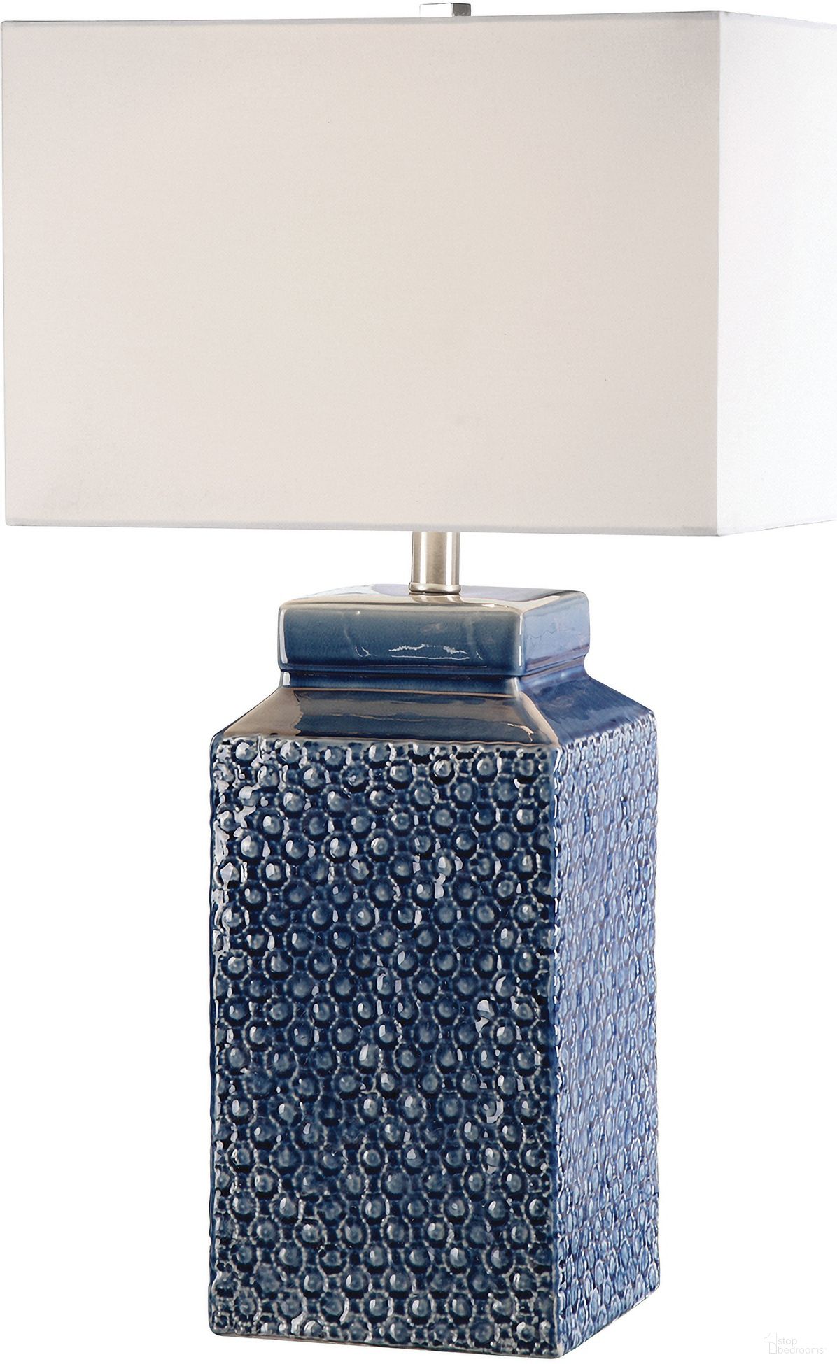 Uttermost Pero Sapphire Blue Lamp