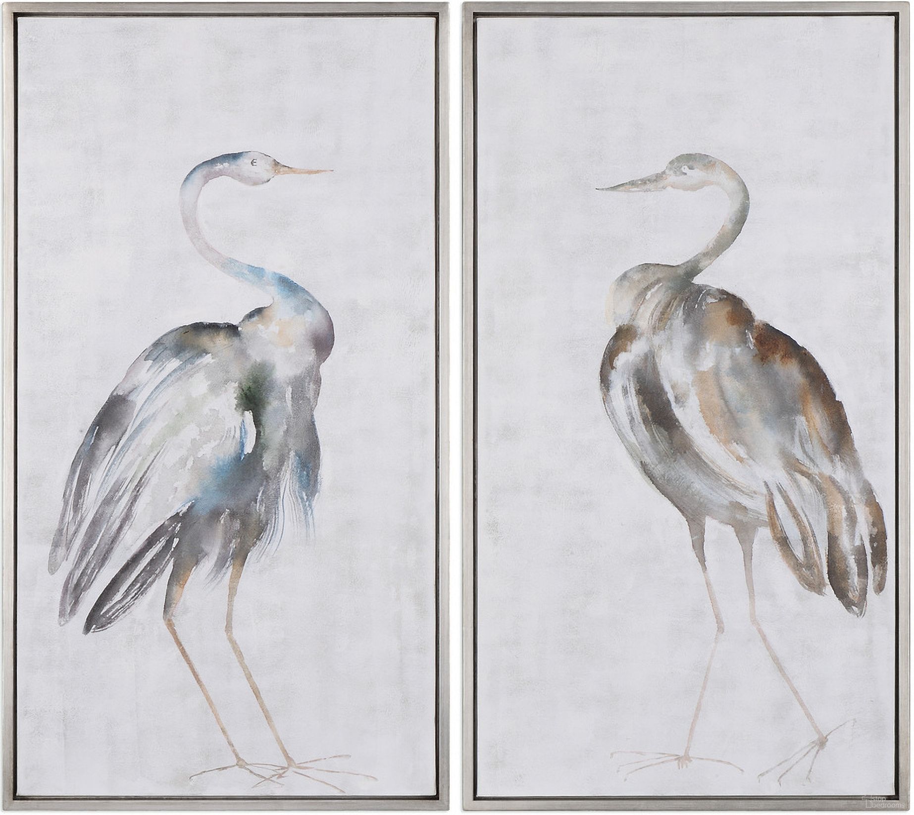Uttermost Summer Birds Framed Art Set Of 2