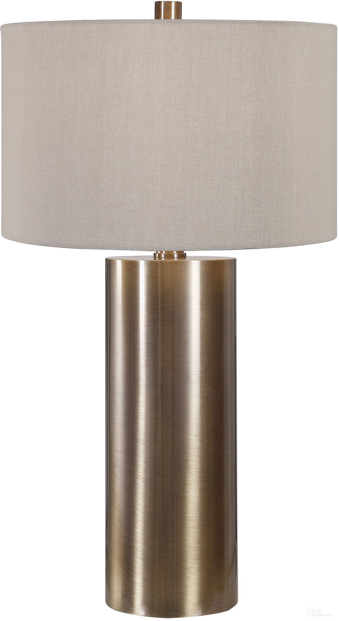 Uttermost Taria Brushed Brass Table Lamp