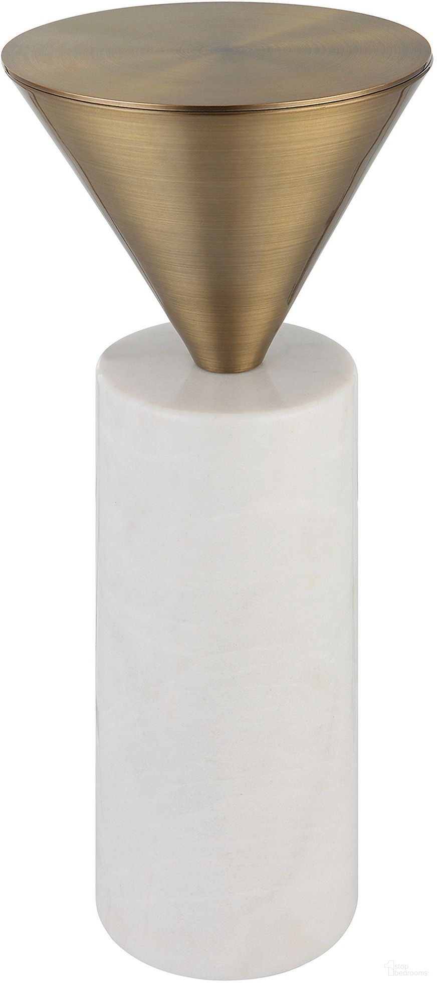 The appearance of Uttermost Top Hat Brass Drink Table designed by Uttermost in the modern / contemporary interior design. This brass piece of furniture  was selected by 1StopBedrooms from Top Hat Collection to add a touch of cosiness and style into your home. Sku: 25250. Material: Steel.
