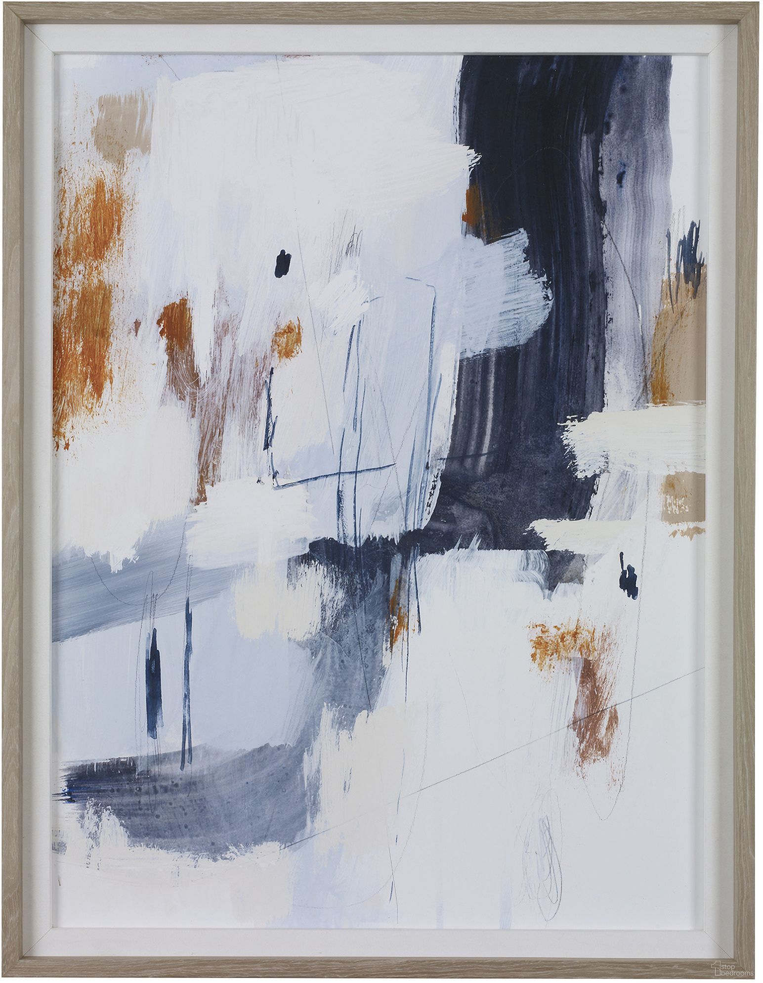 Uttermost Variant Abstract Framed Print