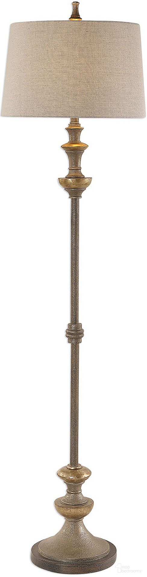 Uttermost Vetralla Silver Bronze Floor Lamp