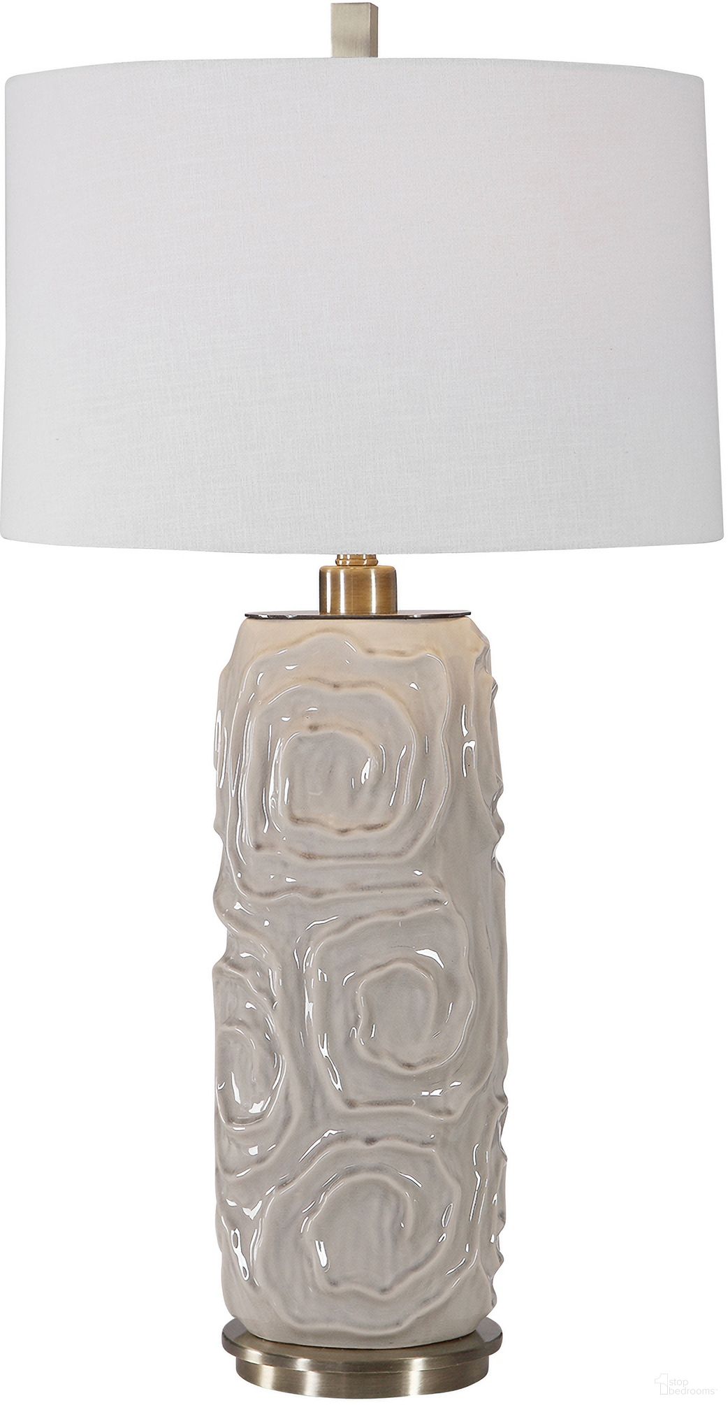 Uttermost Zade Warm Gray Table Lamp
