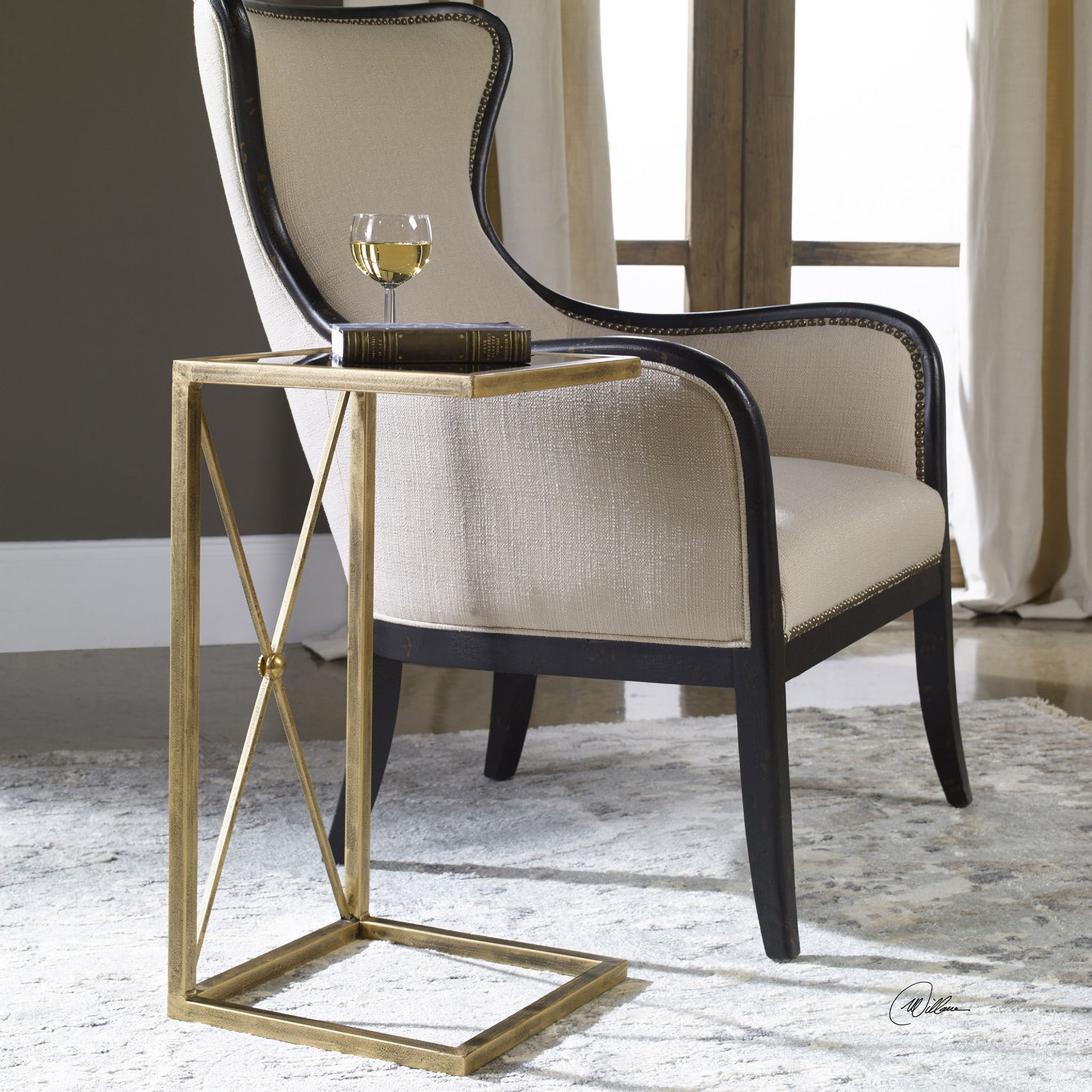 Uttermost Zafina Accent Table - Thumbnail 2