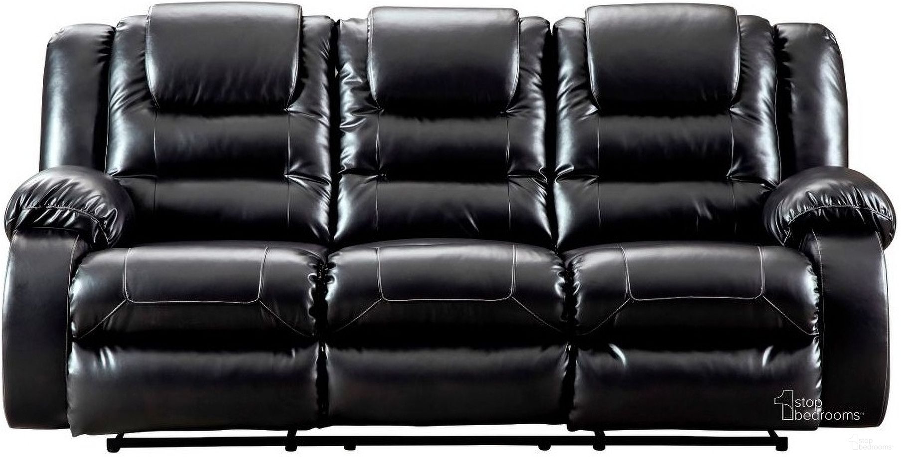 Vacherie Reclining Sofa In Black by Ashley Furniture 1StopBedrooms
