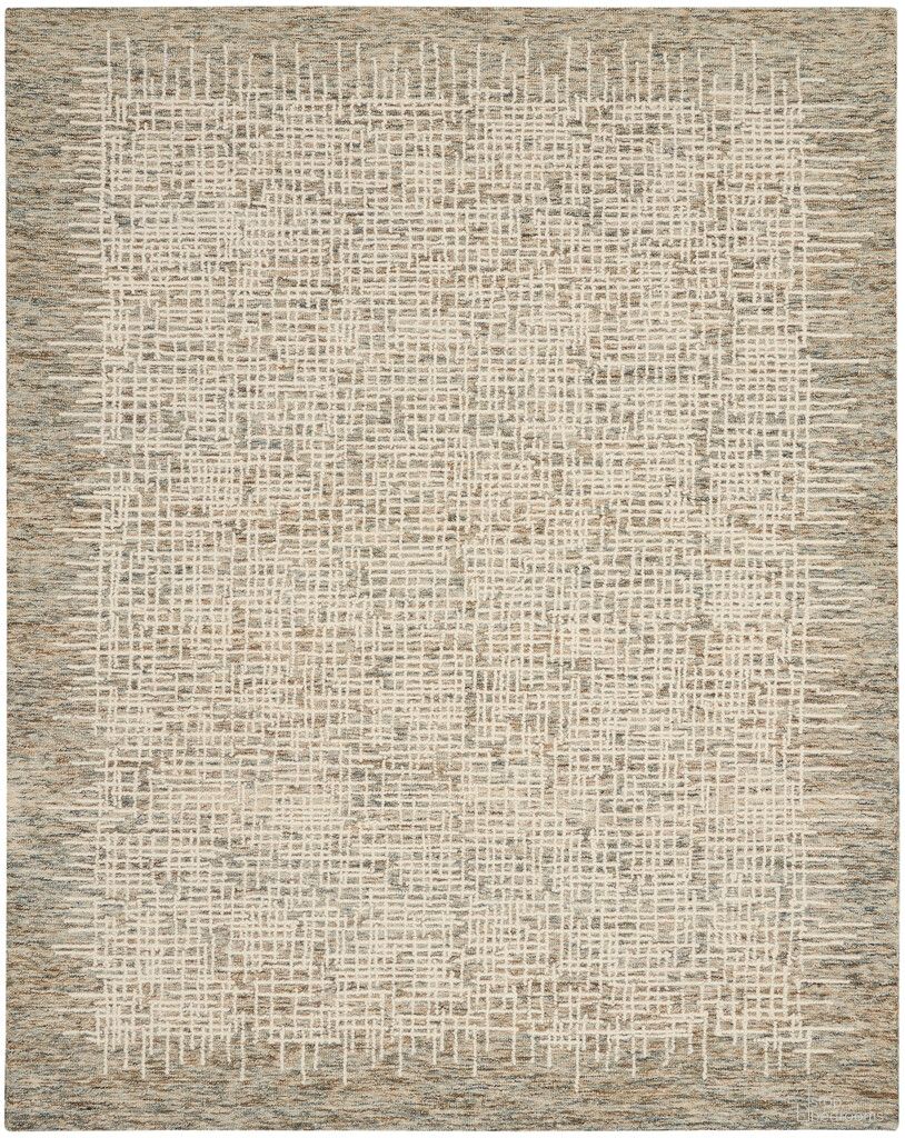 The appearance of Vail 8'3" x 11'6" Indoor Rug In Ivory Multi designed by Nourison in the rustic / southwestern interior design. This ivory multi piece of furniture was selected by 1StopBedrooms from Vail Collection to add a touch of cosiness and style into your home. Sku: 99446794604. Material: Wool.