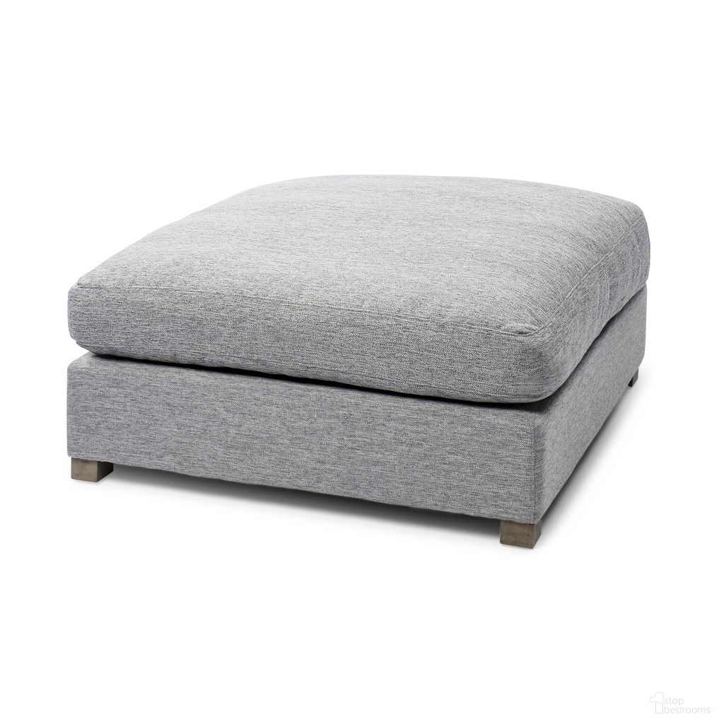 The appearance of Valence Castlerock Full Size Ottoman Sectional Piece In Gray designed by Mercana in the transitional interior design. This gray piece of furniture was selected by 1StopBedrooms from Valence Collection to add a touch of cosiness and style into your home. Sku: 69776. Material: Fabric.