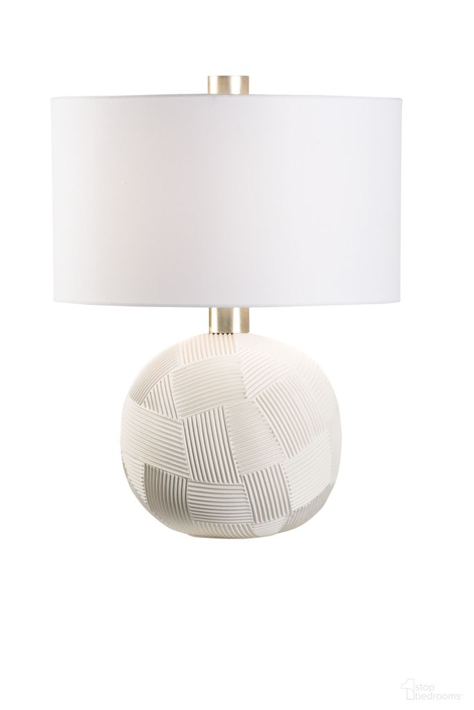 Valencia Lamp In White and Cream