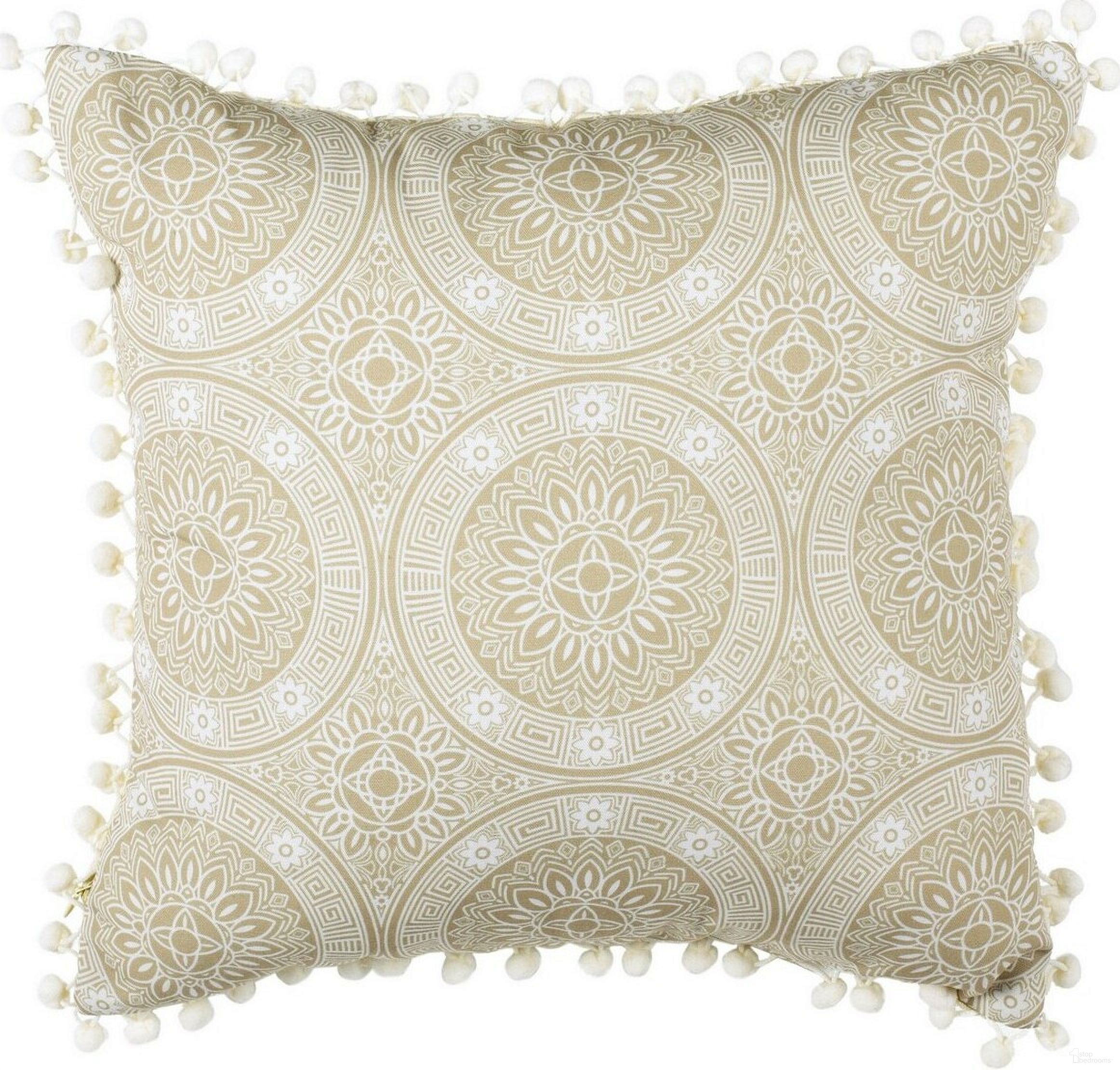 The appearance of Valencia Pillow designed by Safavieh in the modern / contemporary interior design. This taupe piece of furniture was selected by 1StopBedrooms from Safavieh PLS Collection to add a touch of cosiness and style into your home. Sku: PLS7090A-1616. Material: Polyester.
