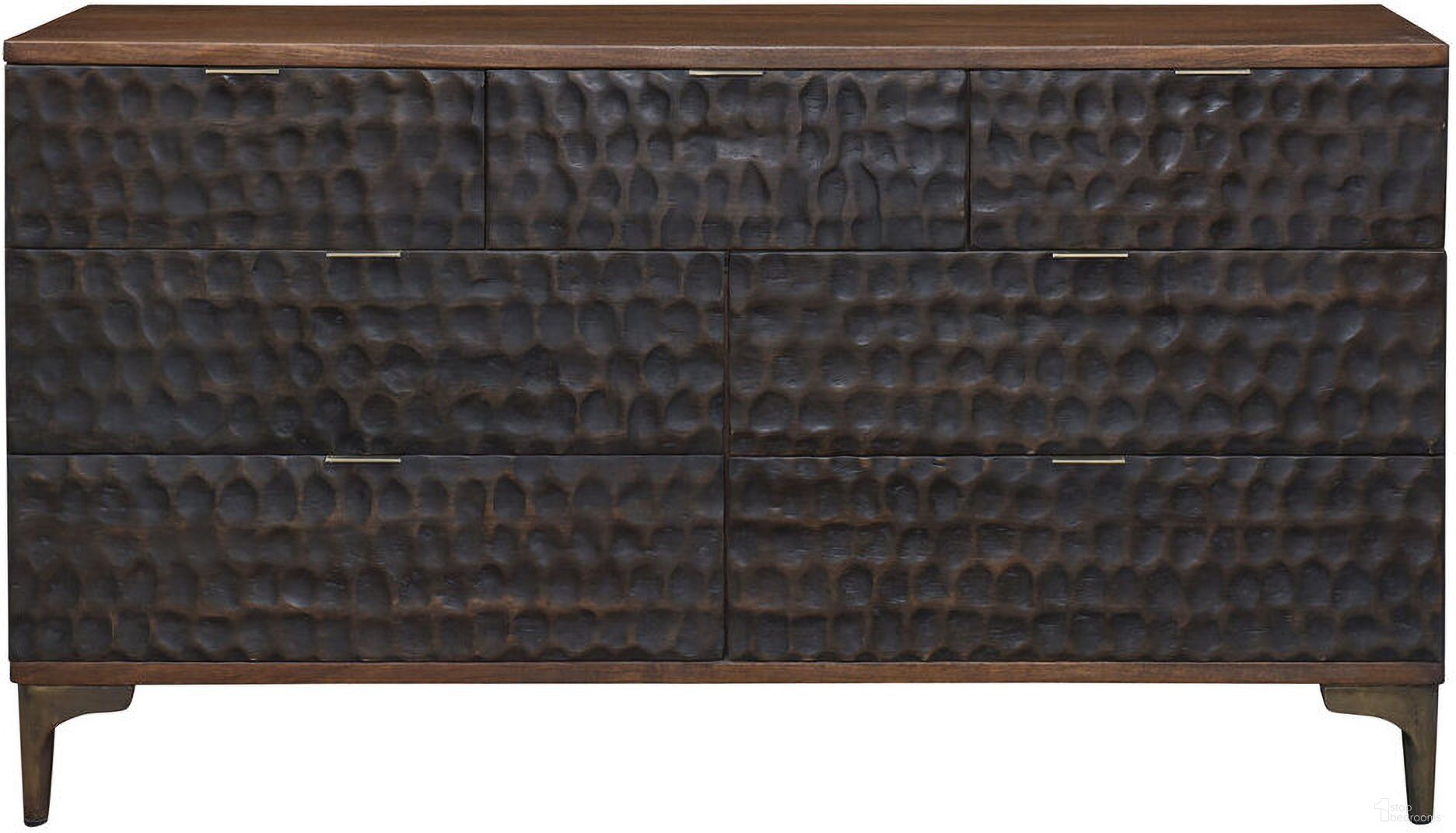 Vallarta Dresser with Mango Wood In Two Tone