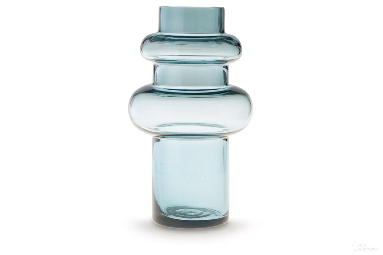 The appearance of Vallmen Vase In Blue designed by Signature Design by Ashley in the modern / contemporary interior design. This blue piece of furniture  was selected by 1StopBedrooms from Vallmen Collection to add a touch of cosiness and style into your home. Sku: A2000800.