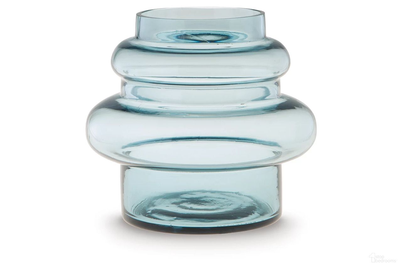 The appearance of Vallmen Vase In Blue designed by Signature Design by Ashley in the modern / contemporary interior design. This blue piece of furniture  was selected by 1StopBedrooms from Vallmen Collection to add a touch of cosiness and style into your home. Sku: A2000799.
