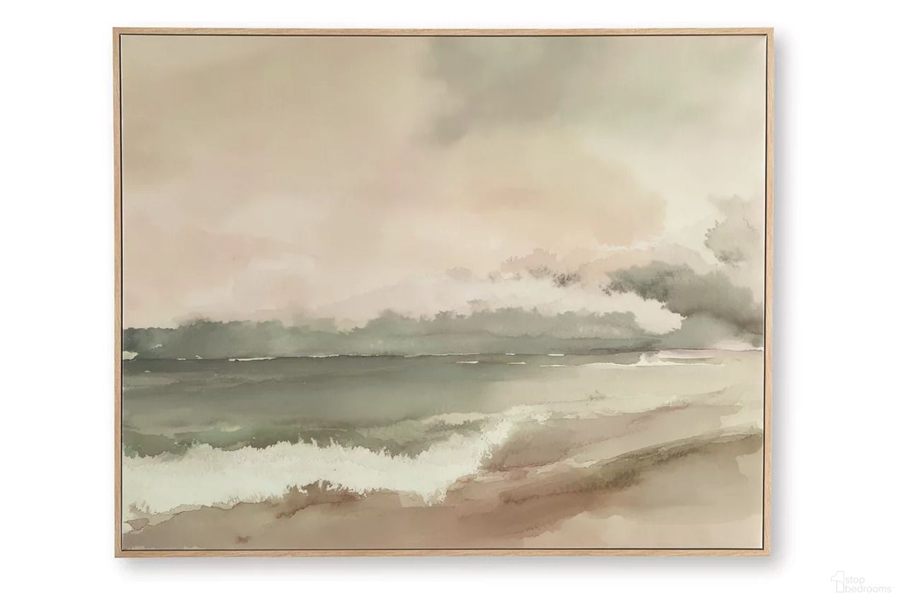Vallus Wall Art In Blush and Green