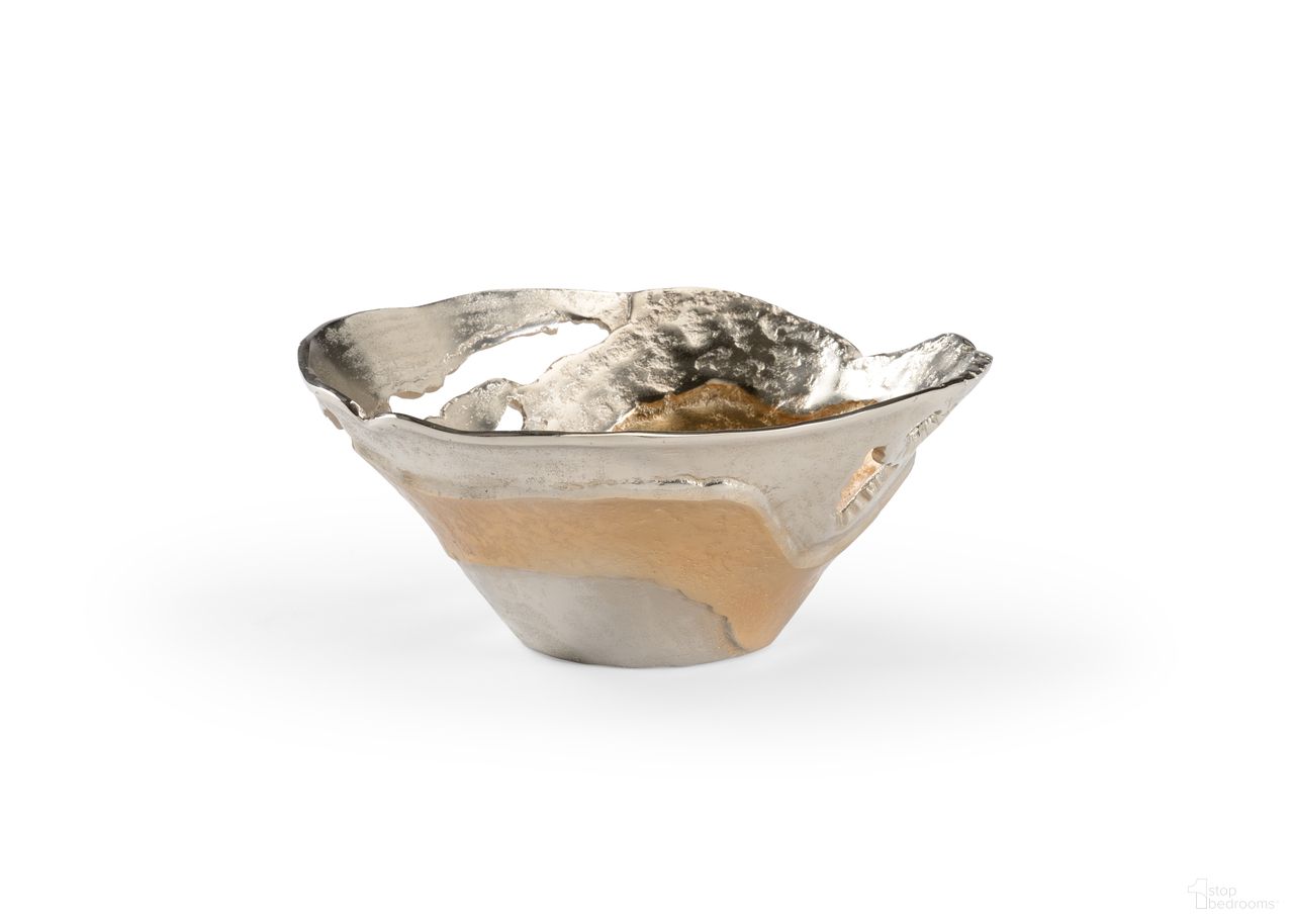 The appearance of Van Sinderen Bowl Small In Silver designed by Wildwood in the modern / contemporary interior design. This silver piece of furniture was selected by 1StopBedrooms from Wildwood Collection to add a touch of cosiness and style into your home. Sku: 301789. Material: Aluminum.