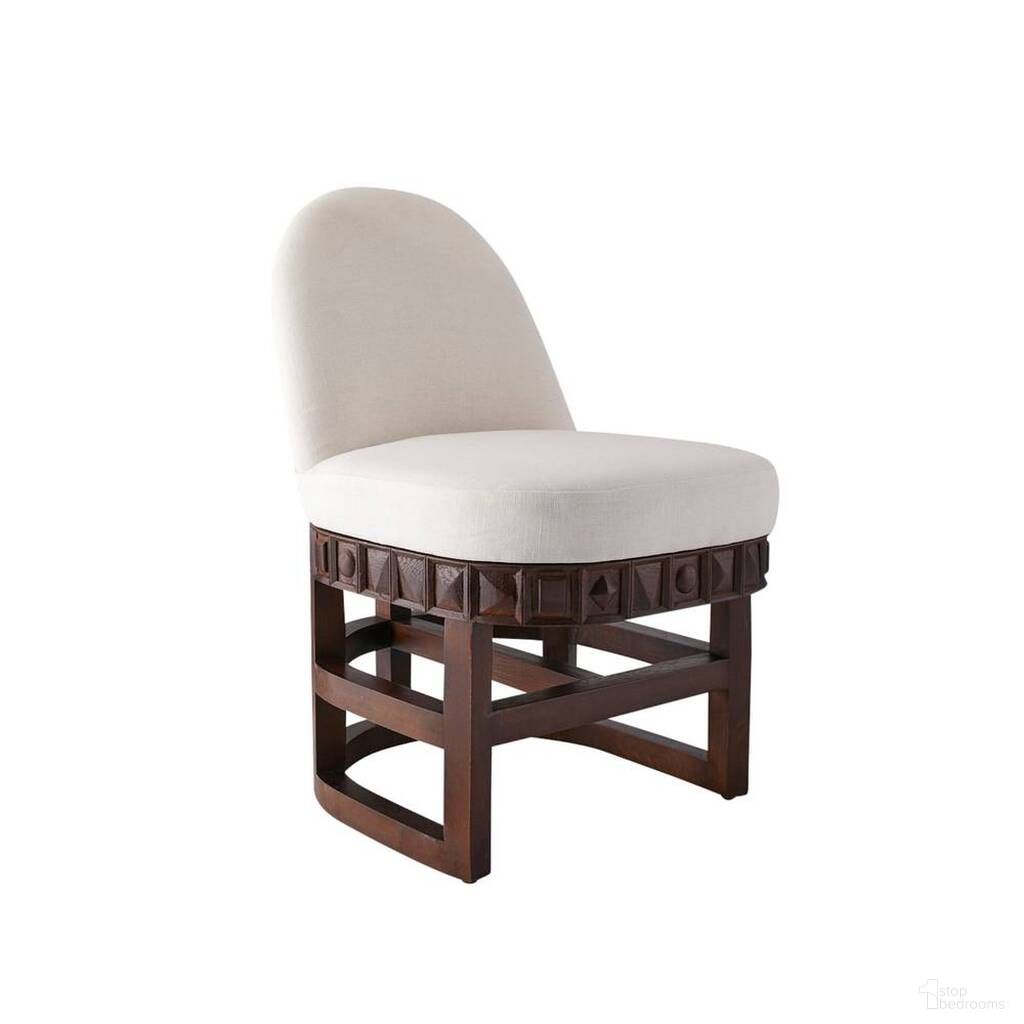 The appearance of Vargueno Chair In White designed by Arteriors in the interior design. This white piece of furniture was selected by 1StopBedrooms from Vargueno Collection to add a touch of cosiness and style into your home. Sku: GKFRI01. Material: Wood.