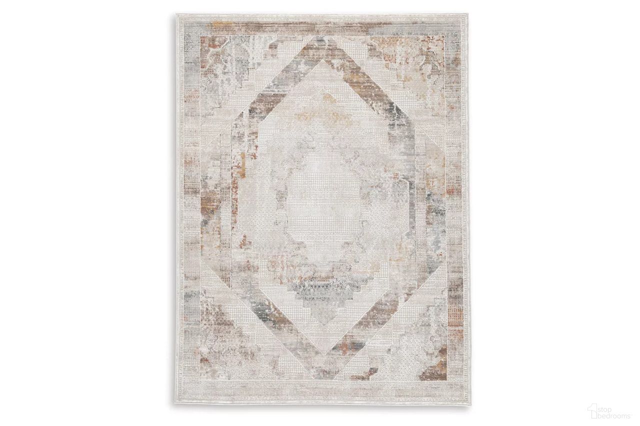 The appearance of Varnwood Large Rug In Multi designed by Signature Design by Ashley in the transitional interior design. This multi piece of furniture was selected by 1StopBedrooms from Varnwood Collection to add a touch of cosiness and style into your home. Sku: R407031. Material: Fabric.