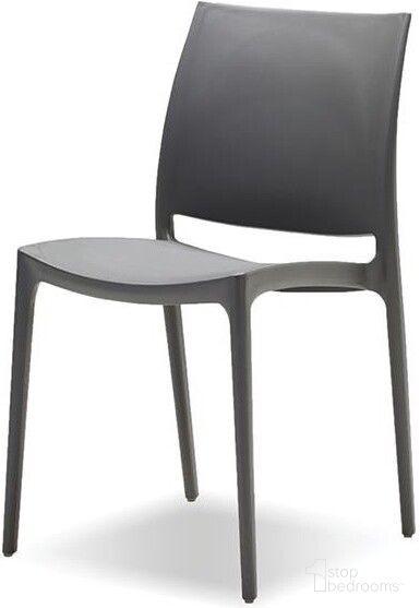 The appearance of Vata Gray Dining Chair - Set of 4 designed by Mobital in the modern / contemporary interior design. This gray piece of furniture was selected by 1StopBedrooms from Vata Collection to add a touch of cosiness and style into your home. Sku: DCH-VATA-GREY-. Material: Polypropylene. Chair Type: Side Chair.