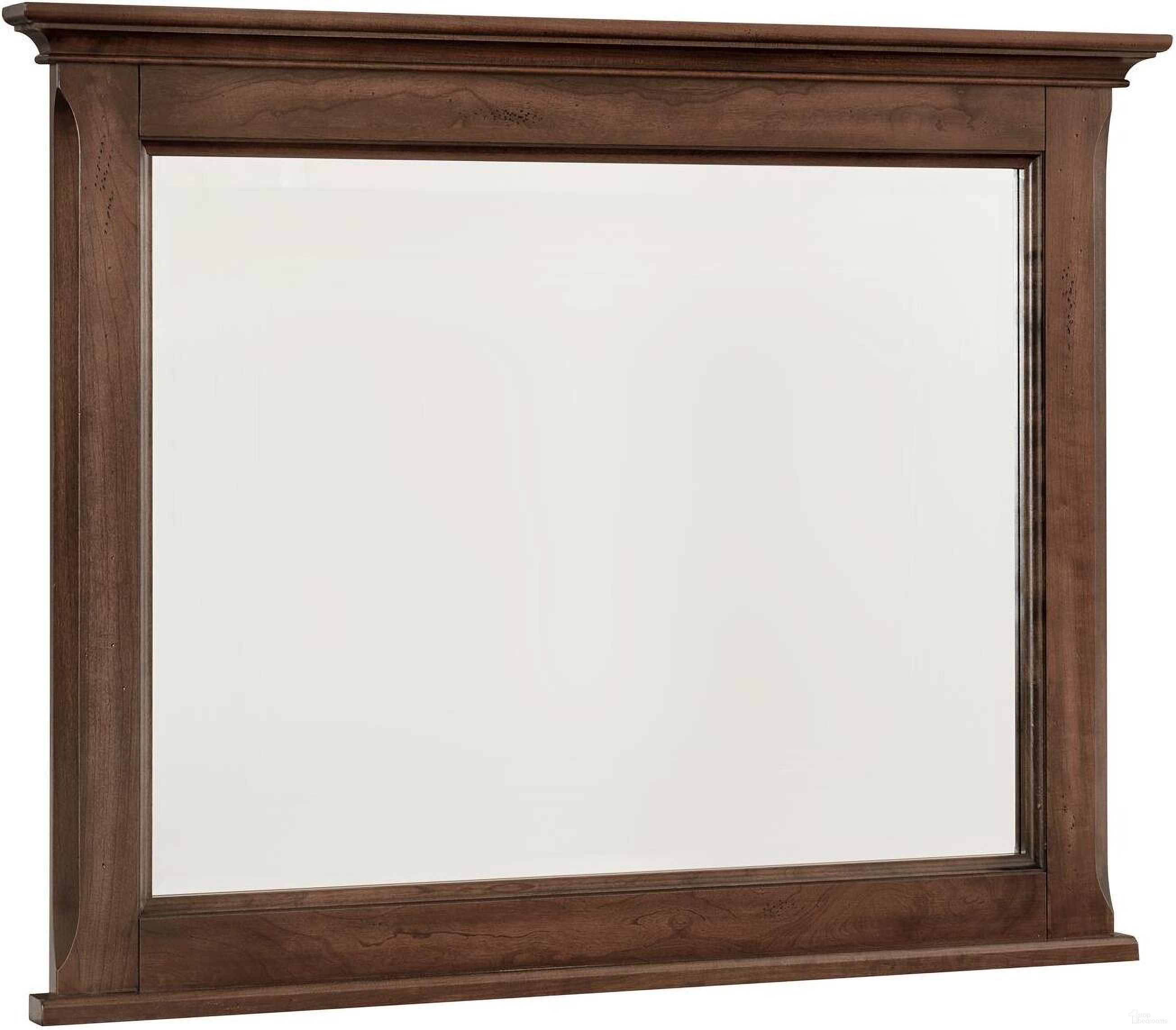 The appearance of Heritage Landscape Mirror In Amish Cherry designed by Artisan & Post in the modern / contemporary interior design. This cherry piece of furniture  was selected by 1StopBedrooms from Heritage Collection to add a touch of cosiness and style into your home. Sku: 110-446. Material: Wood.