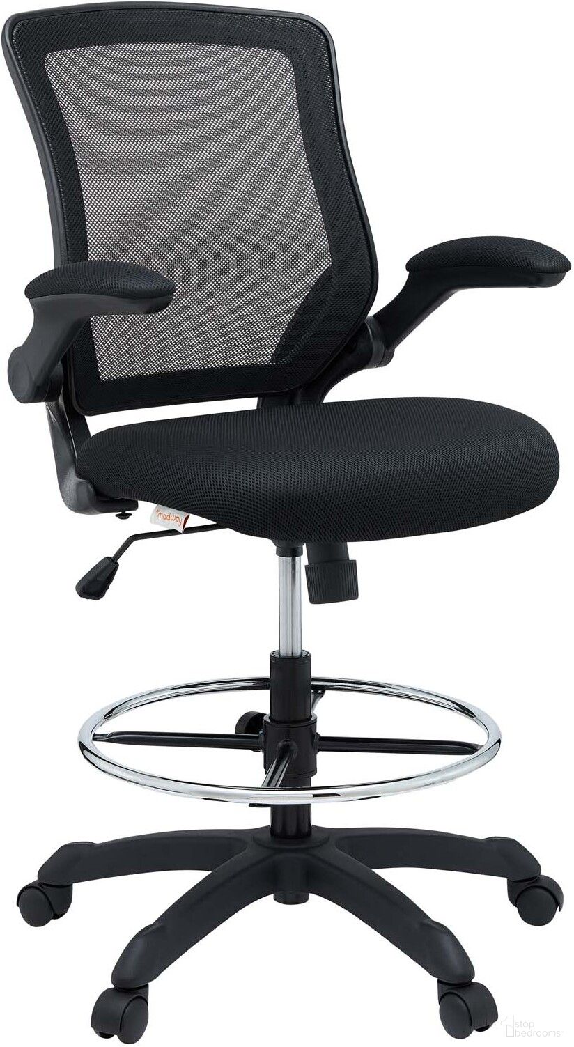 Veer Black Drafting Chair