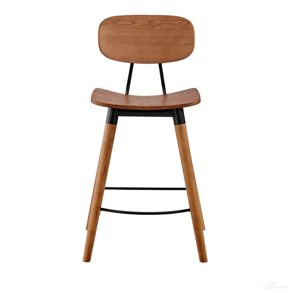 The appearance of Vega Counter Stool In Walnut and Black designed by Euro Style in the traditional interior design. This walnut and black piece of furniture was selected by 1StopBedrooms from Vega Collection to add a touch of cosiness and style into your home. Sku: 91054-WAL. Material: MDF.