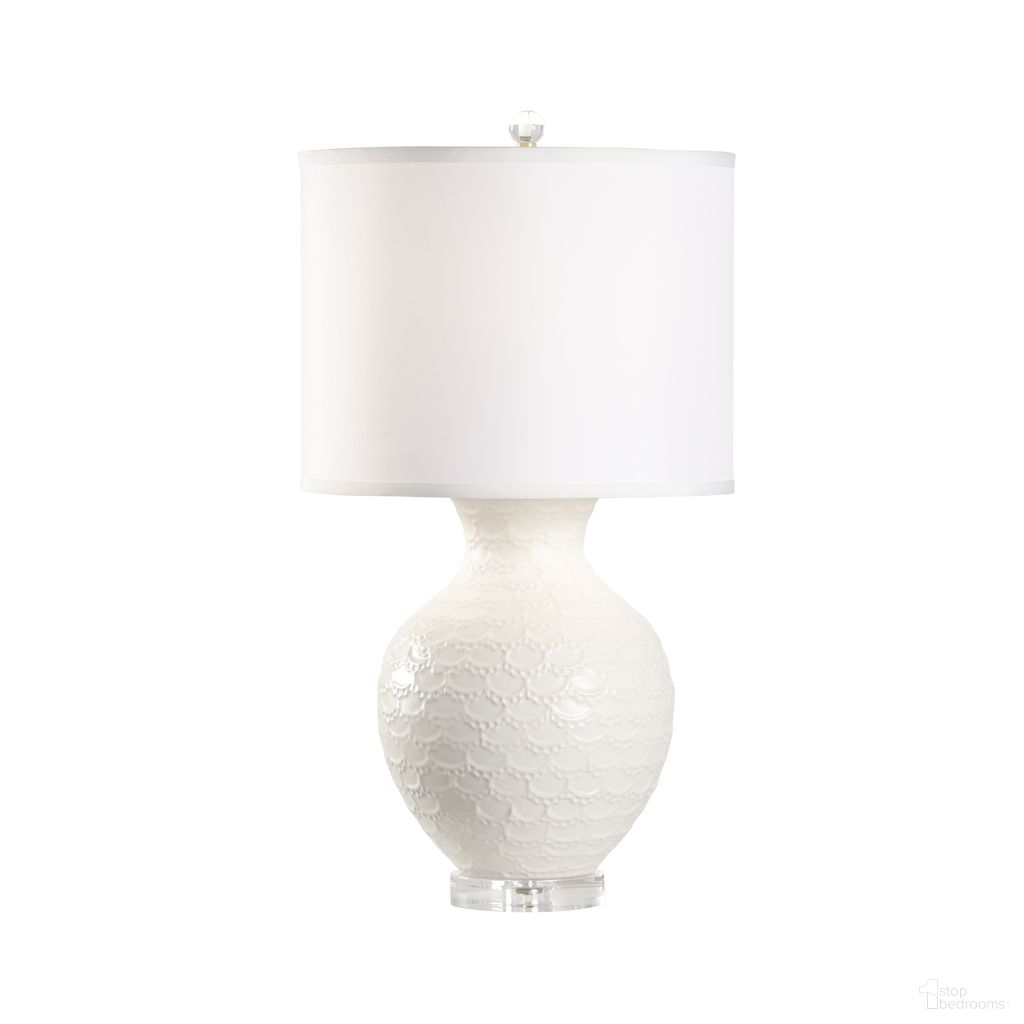 Venise Lamp In White and Cream