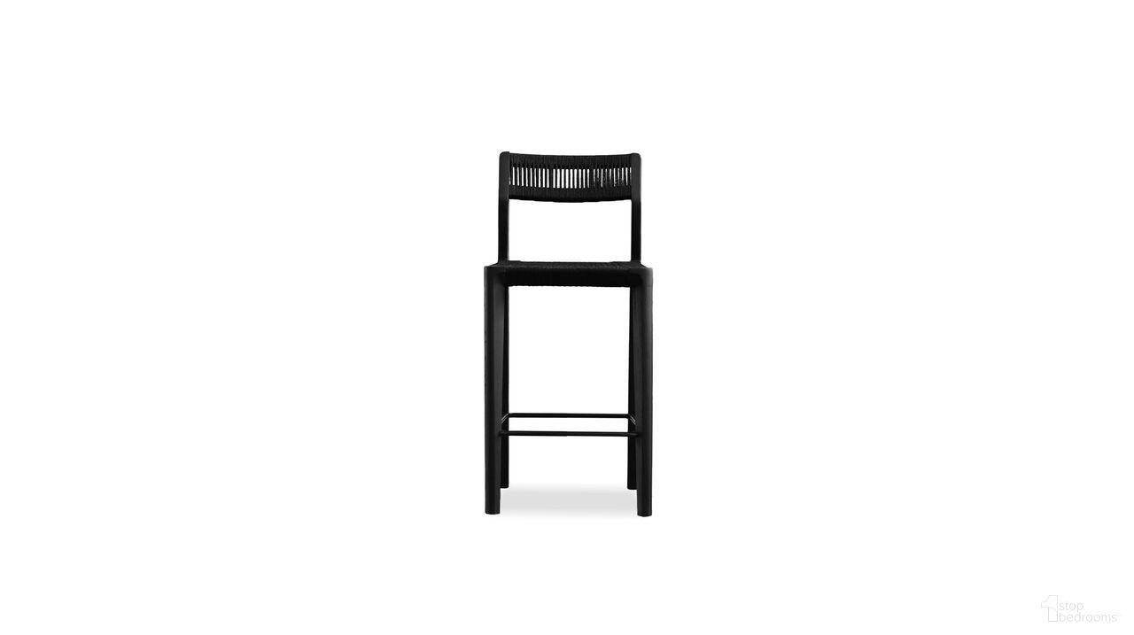 The appearance of Vent Counter Stool Set of 2 In Black designed by Mobital in the modern / contemporary interior design. This black piece of furniture was selected by 1StopBedrooms from Vent Collection to add a touch of cosiness and style into your home. Sku: DCS-VENT-BLAC-SOOT. Material: Teak Wood.