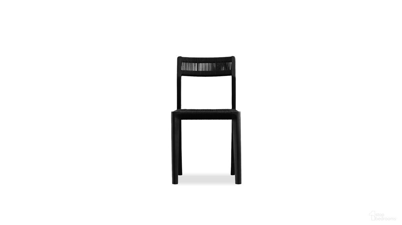 The appearance of Vent Dining Chair Set of 2 In Black designed by Mobital in the modern / contemporary interior design. This black piece of furniture was selected by 1StopBedrooms from Vent Collection to add a touch of cosiness and style into your home. Sku: DCH-VENT-BLAC-SOOT. Material: Teak Wood. Chair Type: Side Chair.