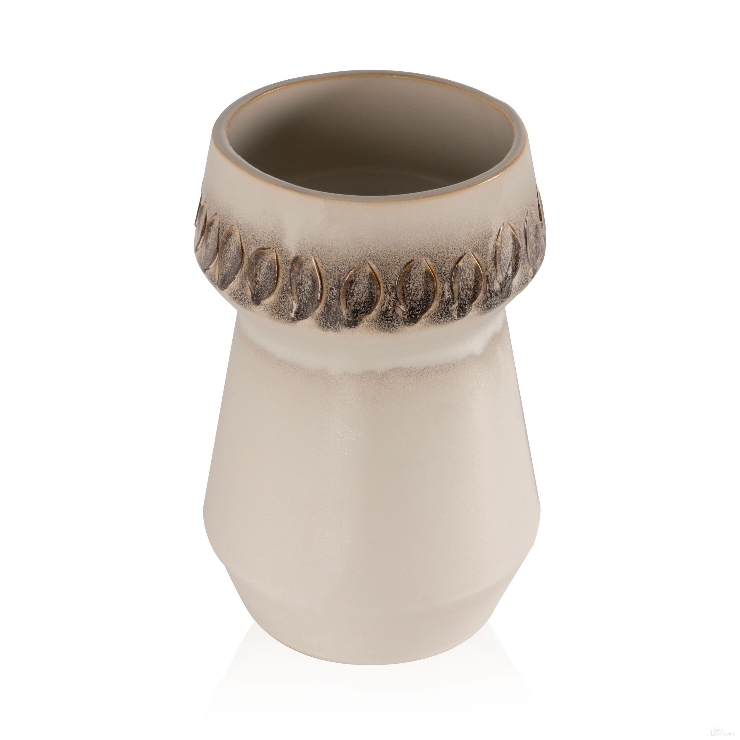 Vera Ceramic Table Vase Large In White