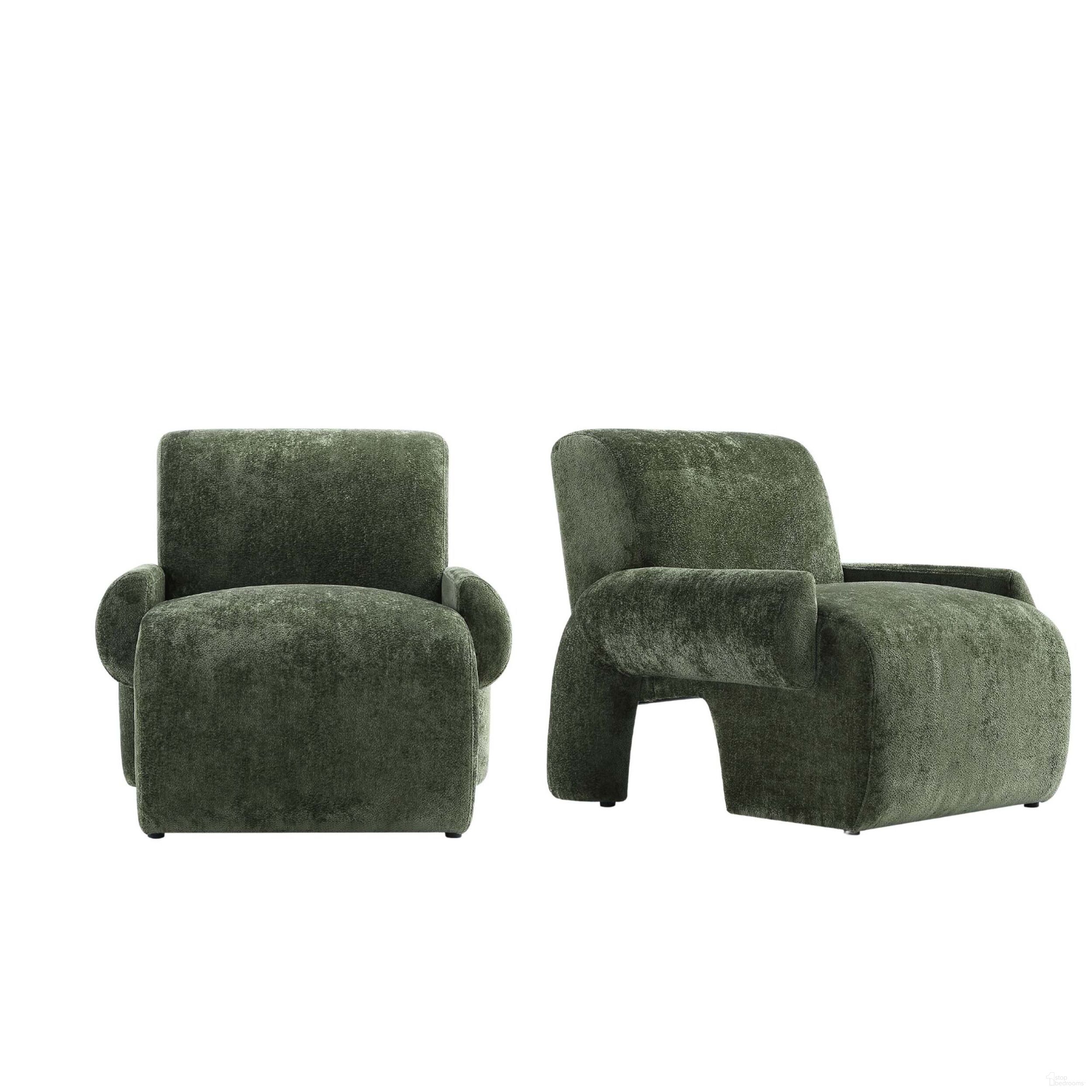 The appearance of Verandah Accent Chair Set of 2 In Olive Green designed by Manhattan Comfort in the transitional interior design. This olive green piece of furniture was selected by 1StopBedrooms from Verandah Collection to add a touch of cosiness and style into your home. Sku: AC069-OG;AC069-OG. Material: Wood.