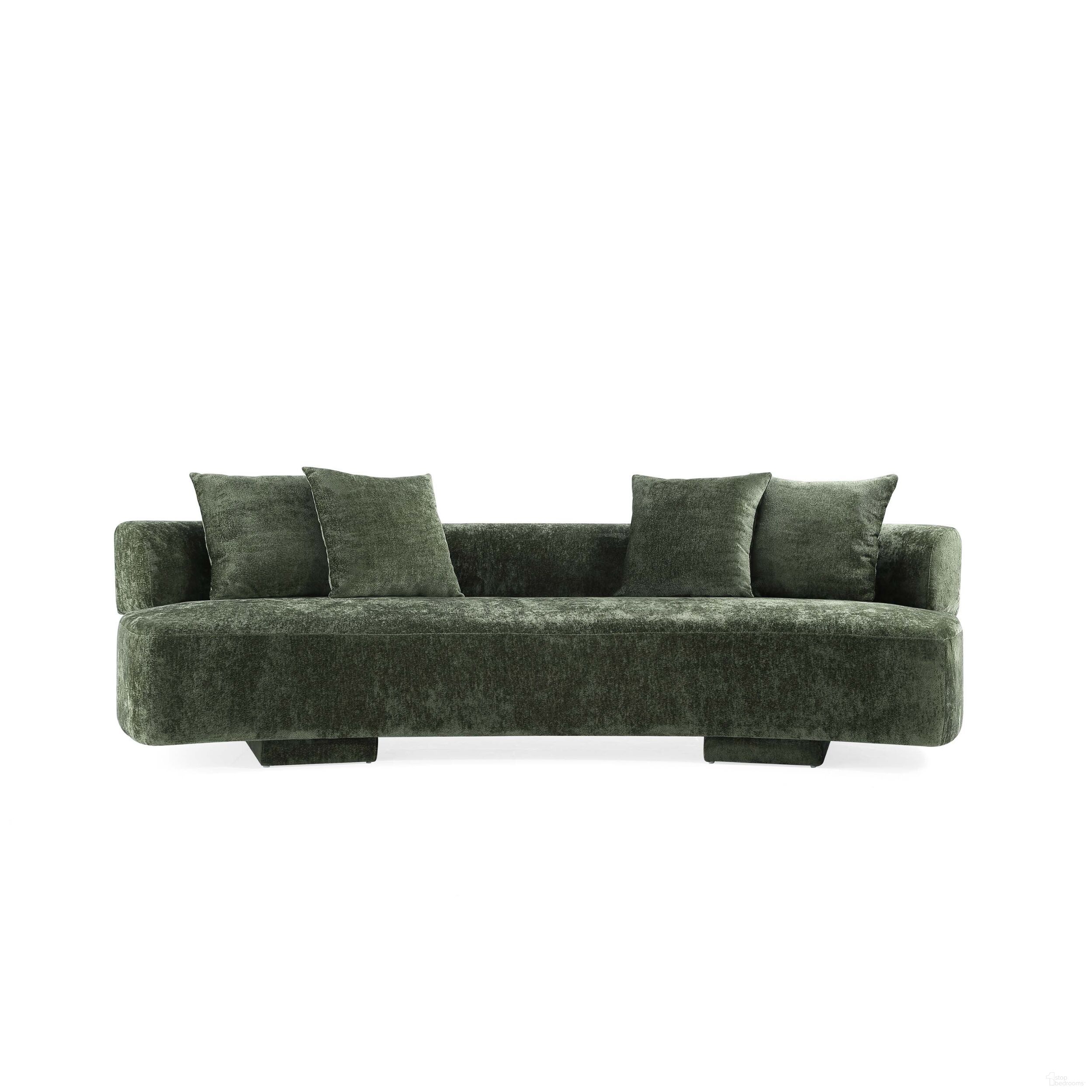 The appearance of Verandah Xl Sofa In Olive Green designed by Manhattan Comfort in the transitional interior design. This olive green piece of furniture was selected by 1StopBedrooms from Verandah Collection to add a touch of cosiness and style into your home. Sku: SF016-OG. Material: Wood.