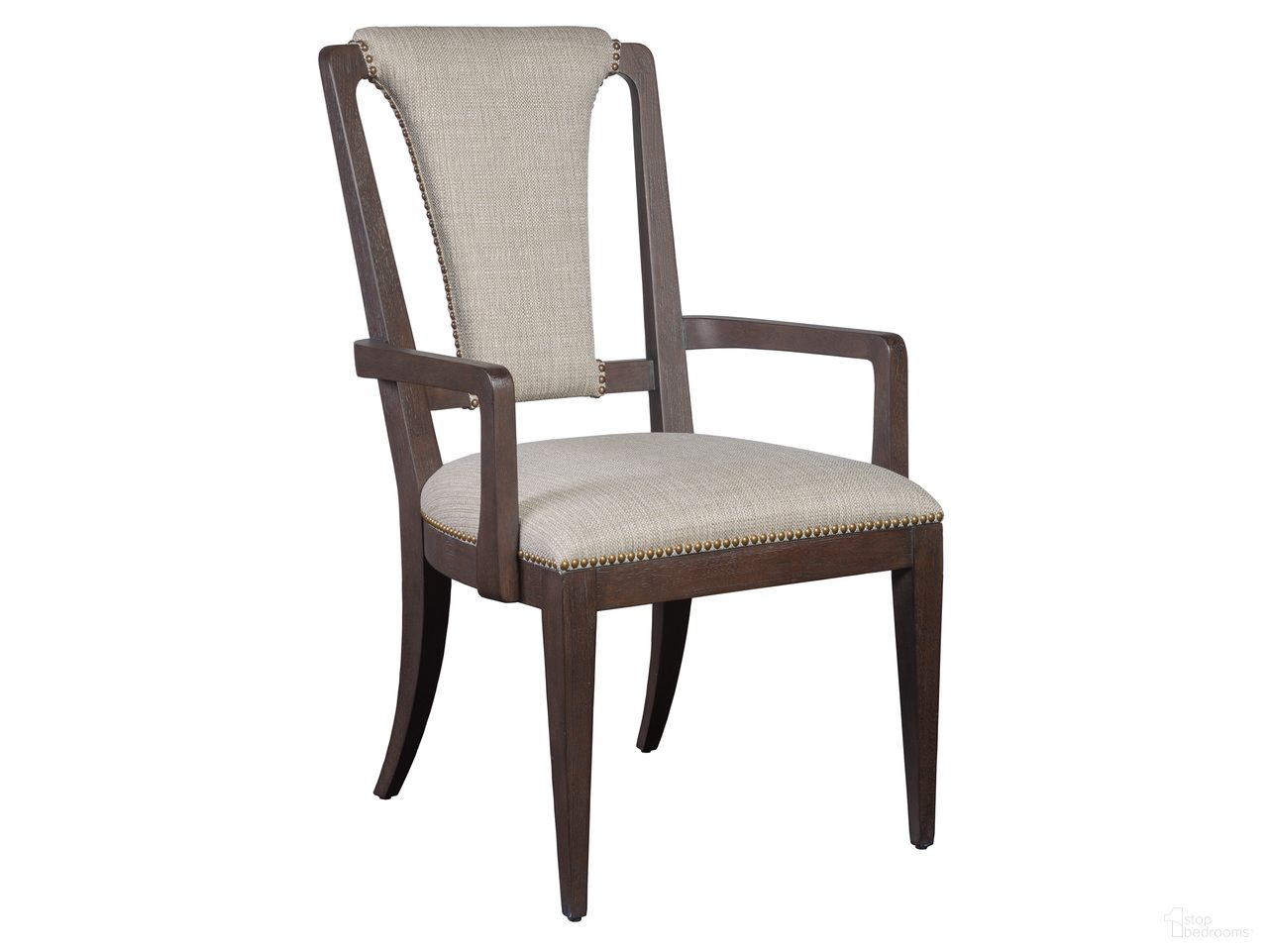 The appearance of Verbatim Verbatim Upholstered Arm Chair In Dark Brown designed by Artistica Home in the modern / contemporary interior design. This dark brown piece of furniture was selected by 1StopBedrooms from Verbatim Collection to add a touch of cosiness and style into your home. Sku: 2170-881-01. Material: Wood. Chair Type: Arm Chair.