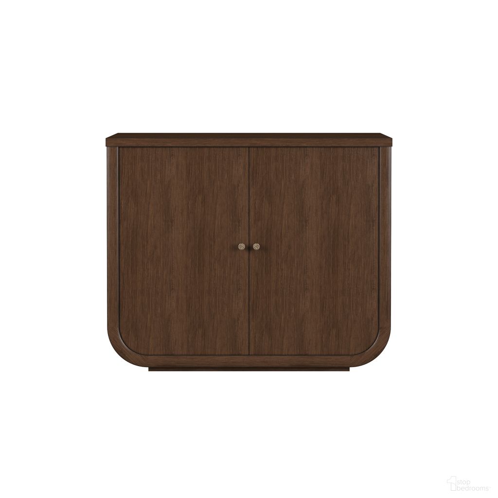 The appearance of Verge Door Chest In Brown and Walnut designed by A.R.T. in the traditional interior design. This brown and walnut piece of furniture was selected by 1StopBedrooms from Verge Collection to add a touch of cosiness and style into your home. Sku: 337158-1960. Material: Poplar Solid.