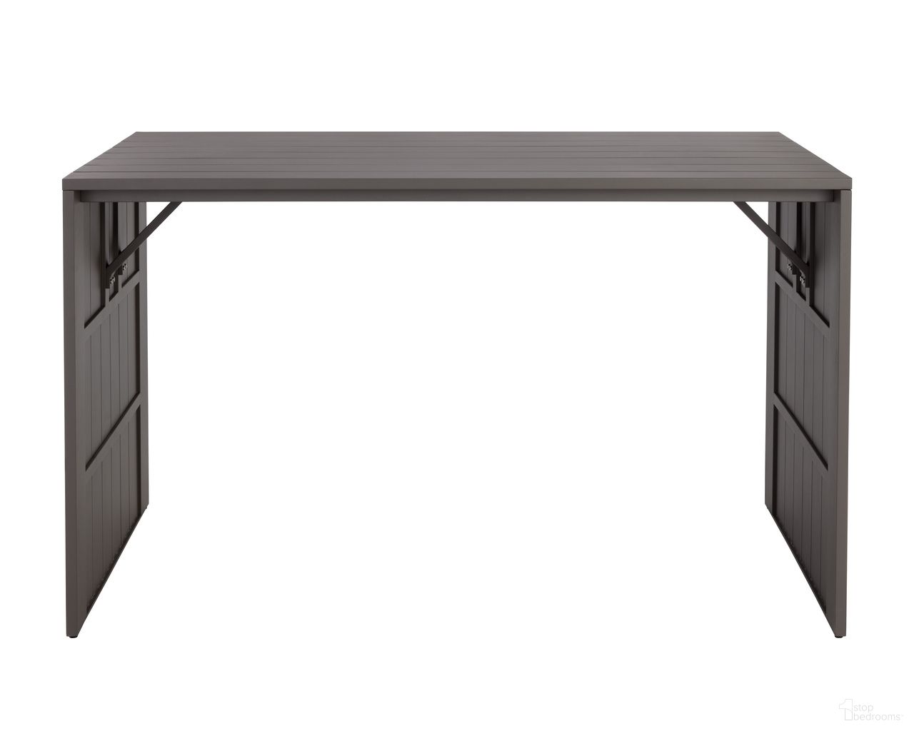 Verin Bar Table In Warm Grey