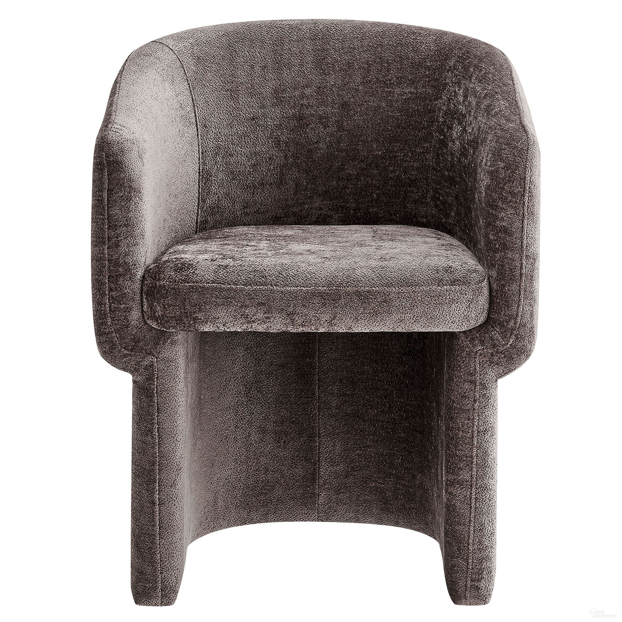 The appearance of Verity Chenille Dining Armchair In Chocolate Brown designed by Modway in the modern / contemporary interior design. This chocolate brown piece of furniture  was selected by 1StopBedrooms from Verity Collection to add a touch of cosiness and style into your home. Sku: EEI-6951-CHB. Material: Fabric. Chair Type: Arm Chair.